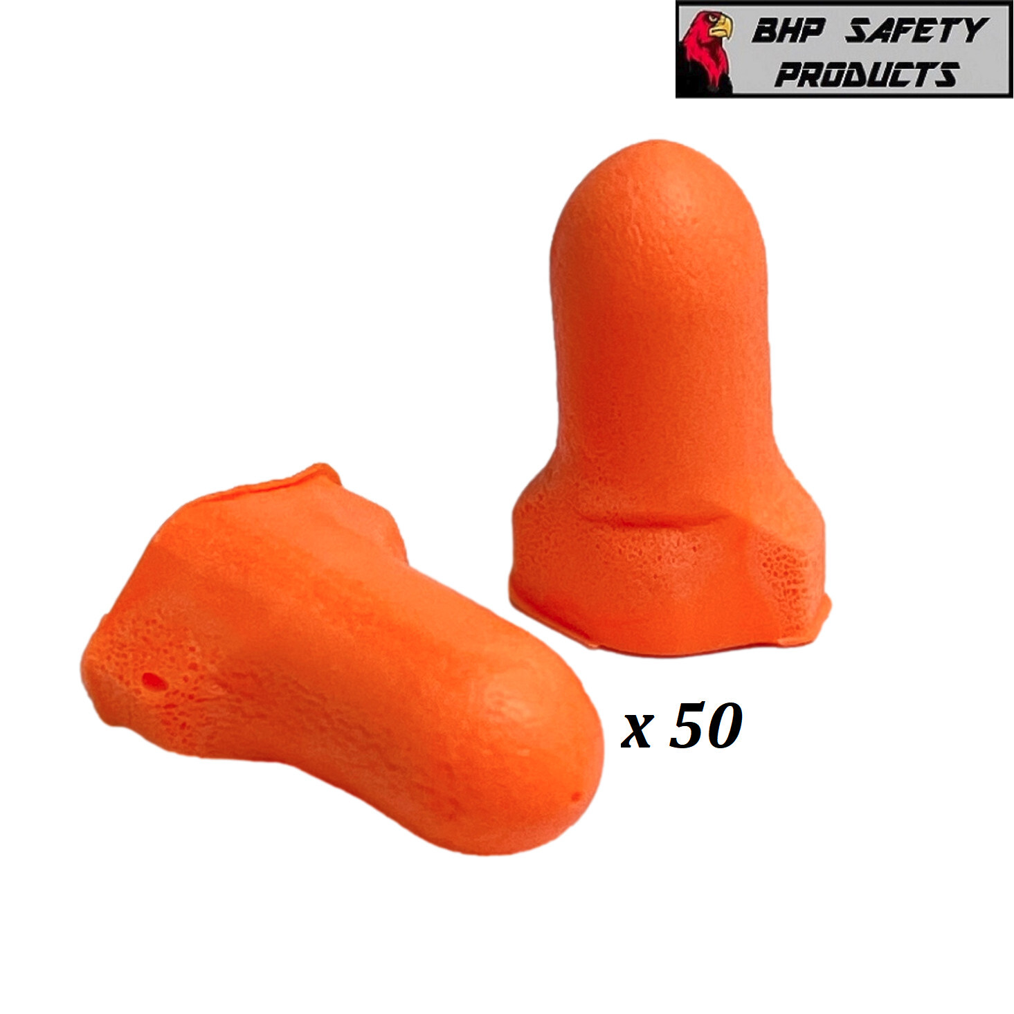 Disposable Polyurethane Foam Ear Plugs NRR 32 Decibels Uncorded Earplug 50 Pairs