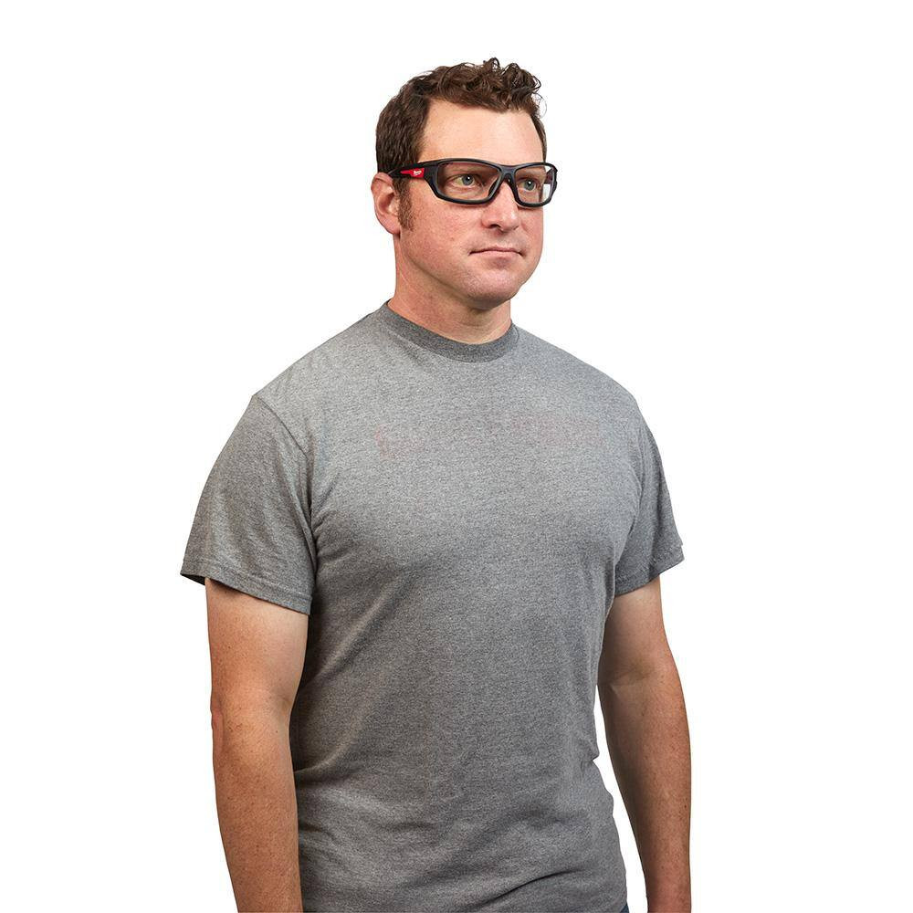 Performance Safety Glasses with Clear / Tinted Lenses (2-Pack)