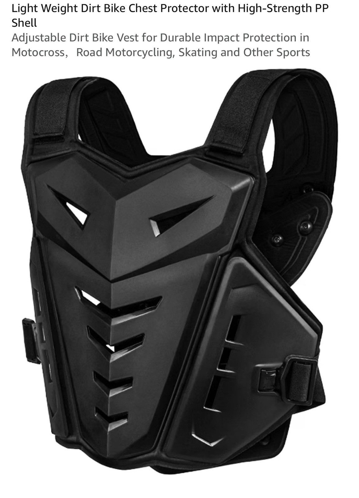 Motocross Body Armor Motorcycle Jacket Motocross Moto Vest Back Chest Protector