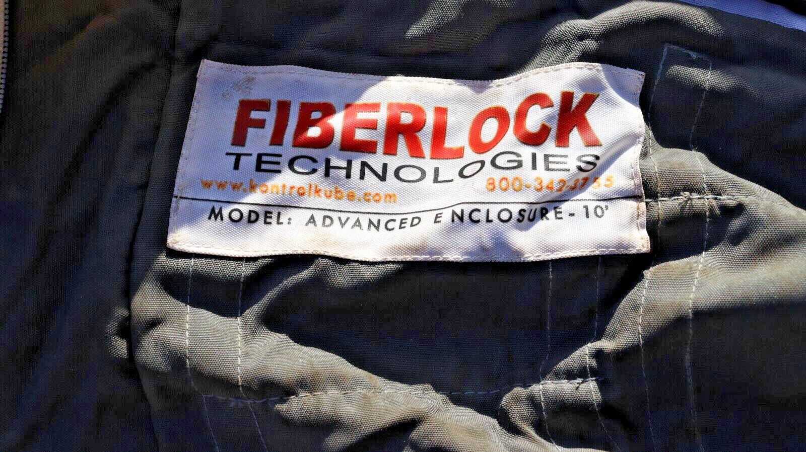 ⚡️ Fiberlock Technologies Advanced Enclosure 10′ Mobile Containment Unit Fabric