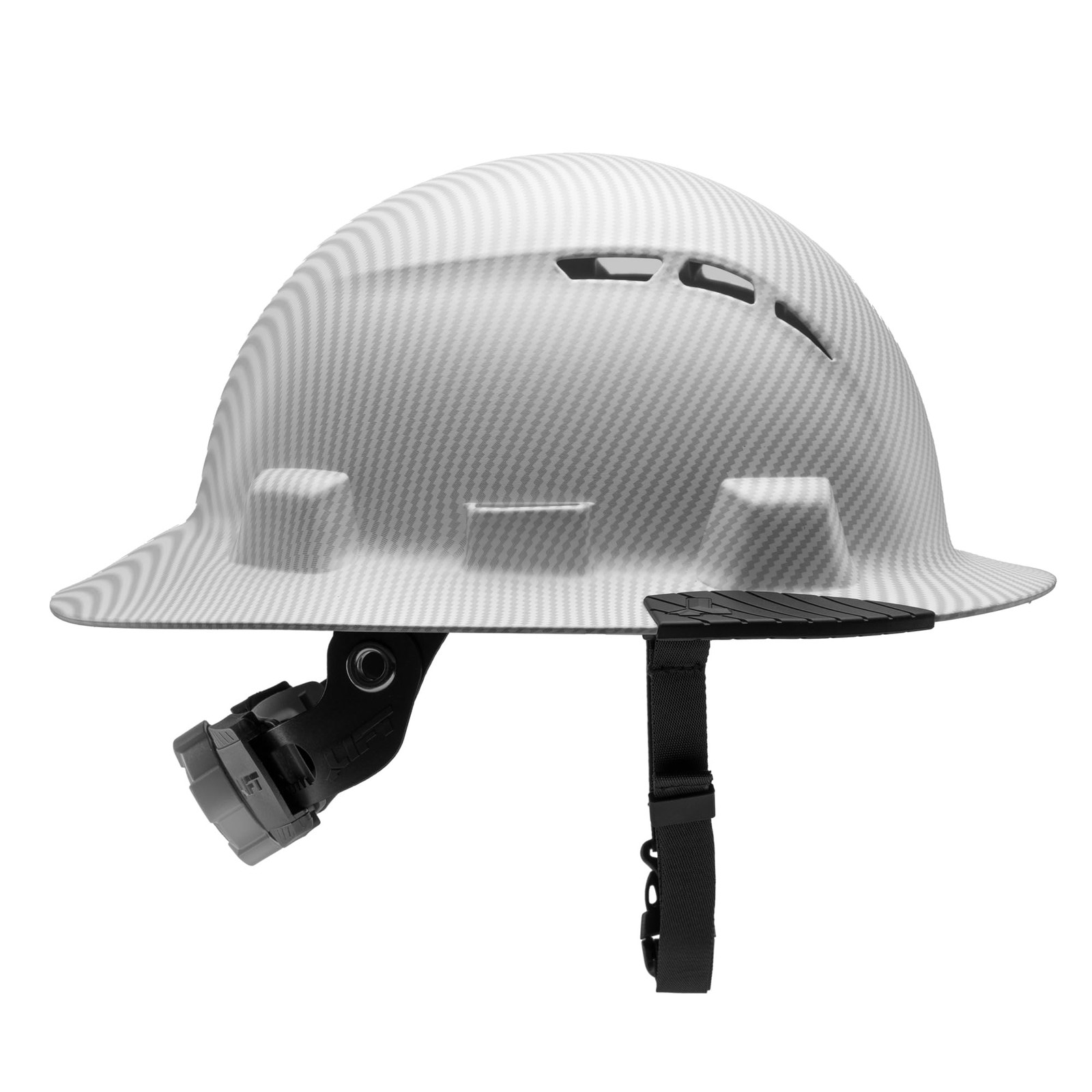 Hard Hat High-Density Polyethylene Shell Adjustable Fit – Impact Protection