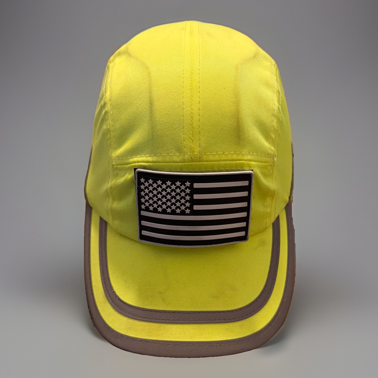 Green Devil Lime Green Stationary Bump Ball Cap Construction EN 812-2012 Used.