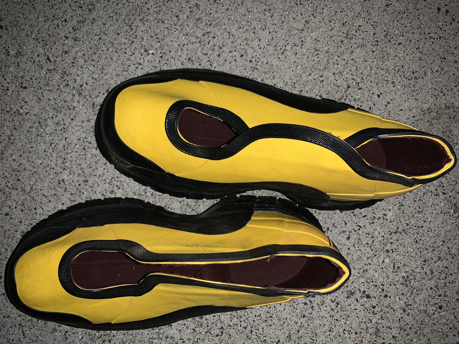 SALISBURY by HONEYWELL Super Dielectric YELLOW Rubber Work Shoes NEW 6 ❤️sj19j1