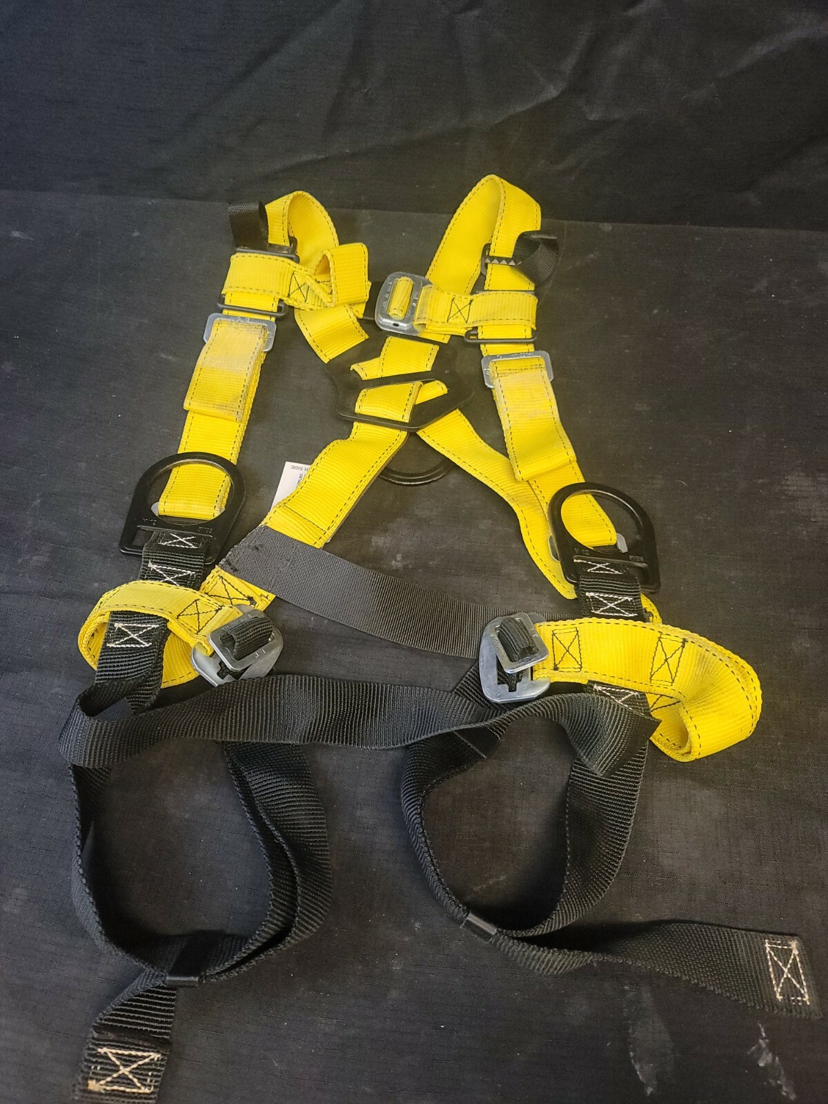 UltraSafe Full Body Harness Small-Large ULT-96305 SM-LG Yellow Nylon Lineman