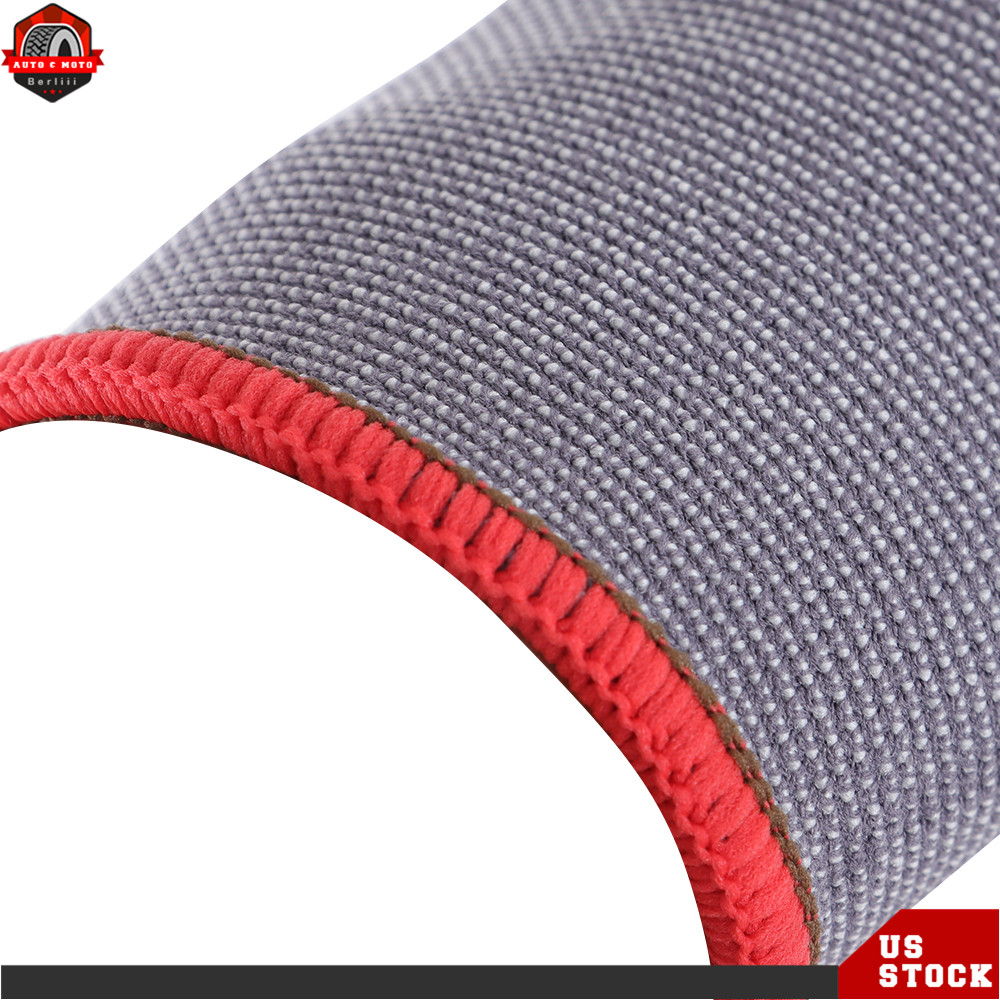 L-Size Work Gloves 3 Pairs MicroFoam Nitrile Coated Knit Nylon Gloves