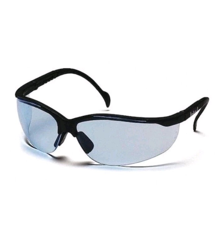 Pyramex SB1860S Venture II, Safety Glasses Anti-Scratch, Blue Lens