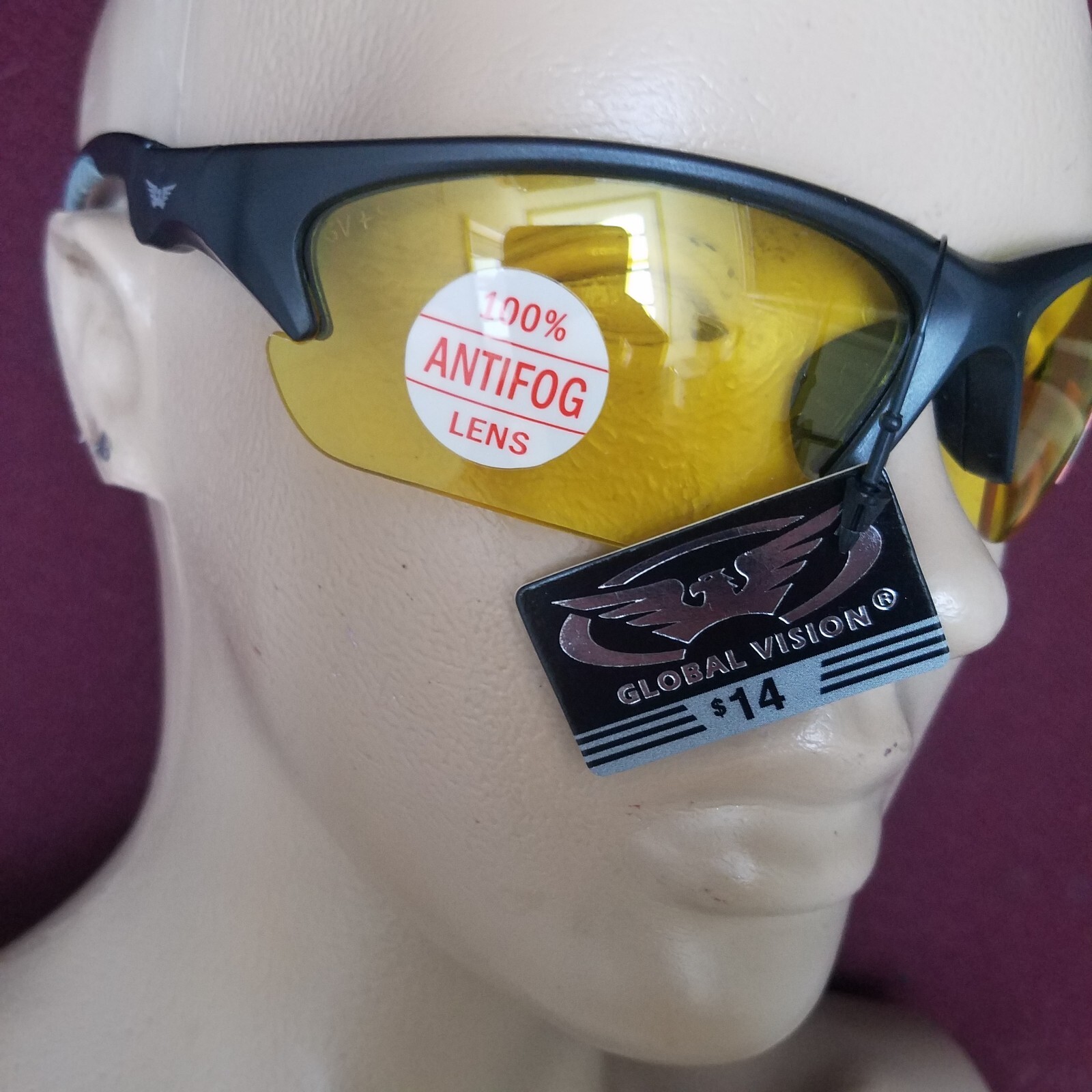 Z87 Womens Safety Glasses yellow Lens 2000 Venezuela bolivar currency LOT