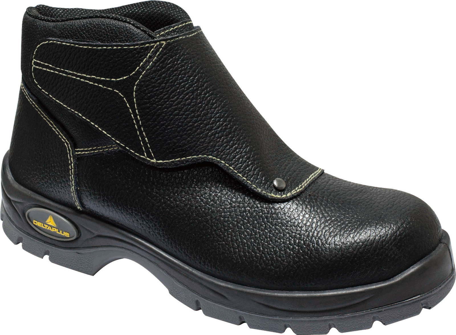 Delta Plus Panoply Cobra 3 S1P Ladies Black Leather Welders Welding Safety Boots