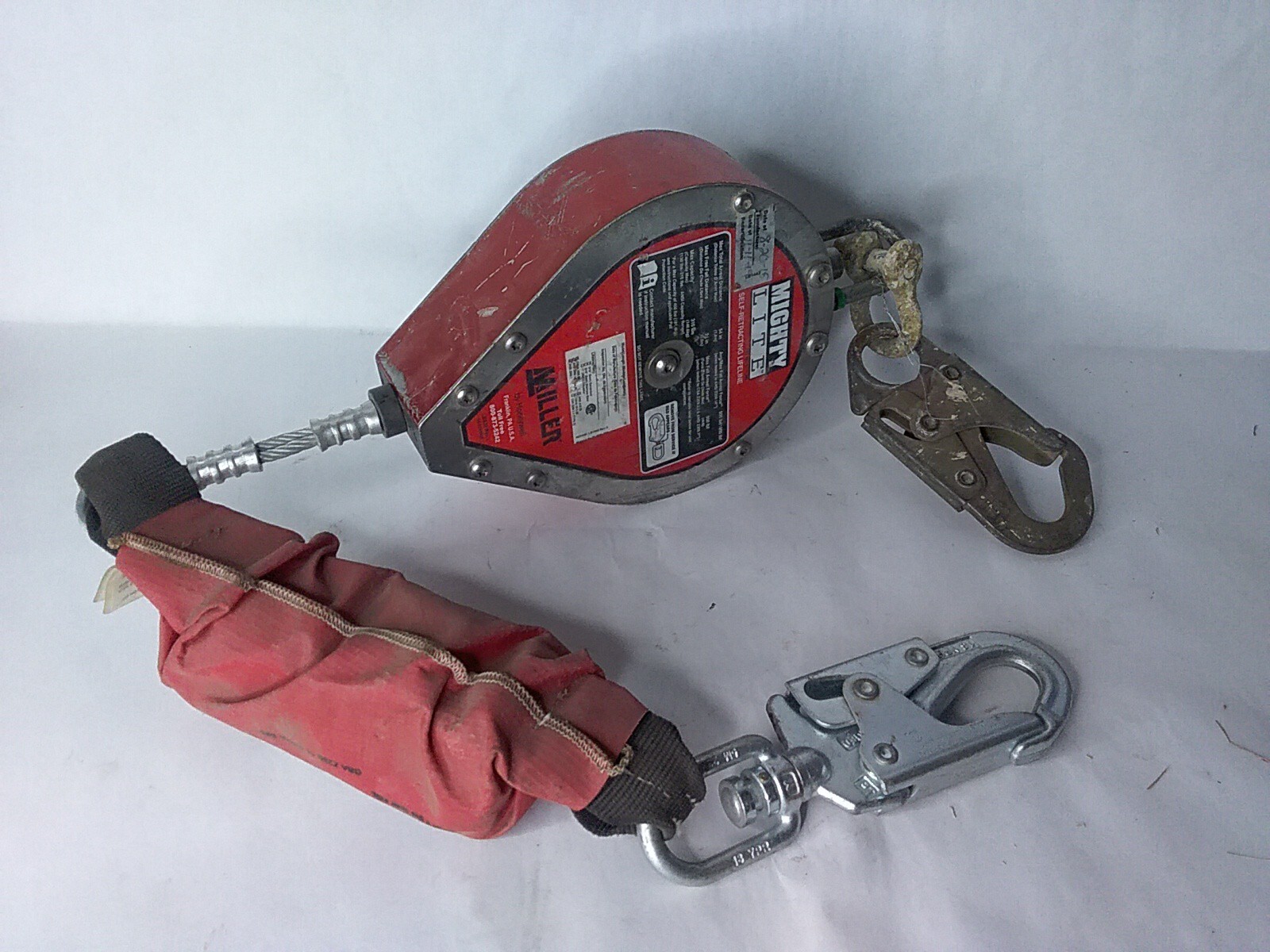 Honeywell RL20G-Z7LE/20FT Miller Mighty Lite Retracting Lifeline Sbwh-s041-bb.yy