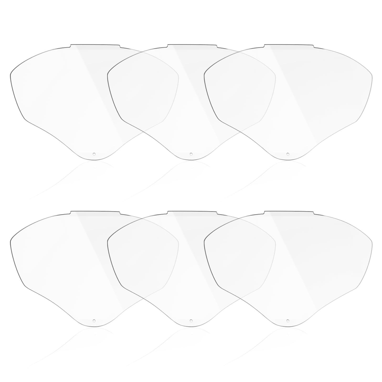 6 Pcs S8555 Shield Lens, Anti-Fog S8555 with Honeywell S8500/S8510 Shield, Pr…