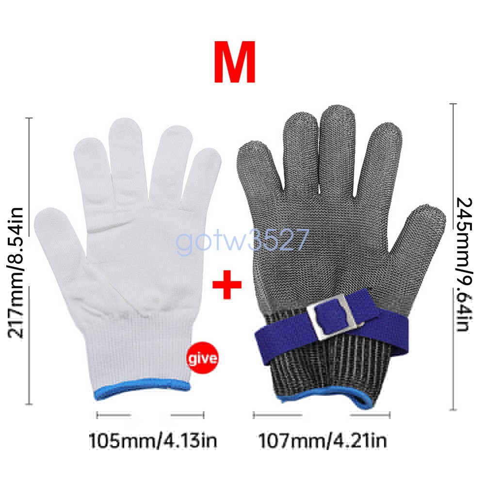 Anti-Cutting Metal Gloves Cutting Work Labor Protection Hand Protection Gloves