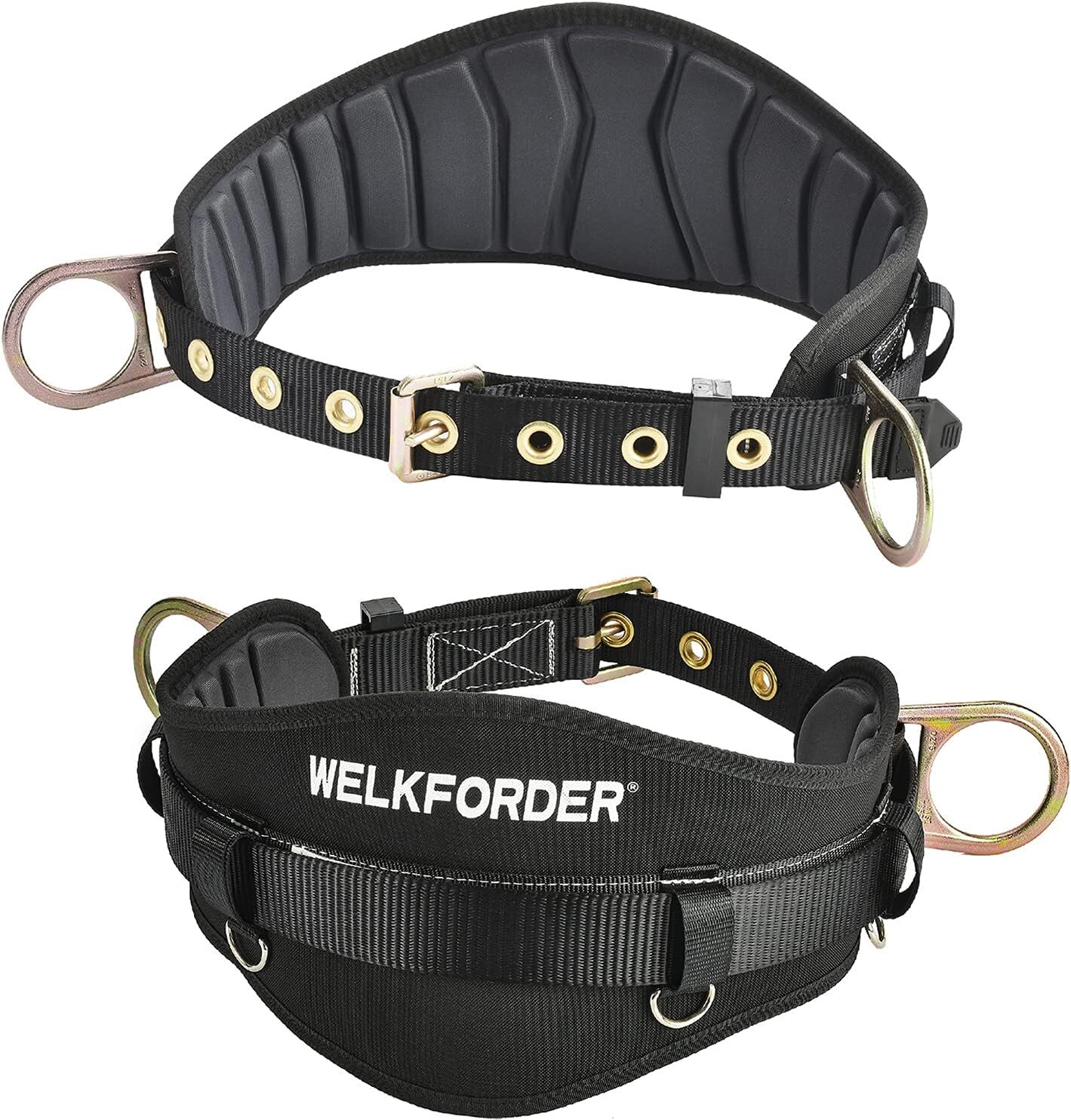 Welkforder Body Belt Wfb002 Safety Harness Waist Size 30 To 45 Fall Protection