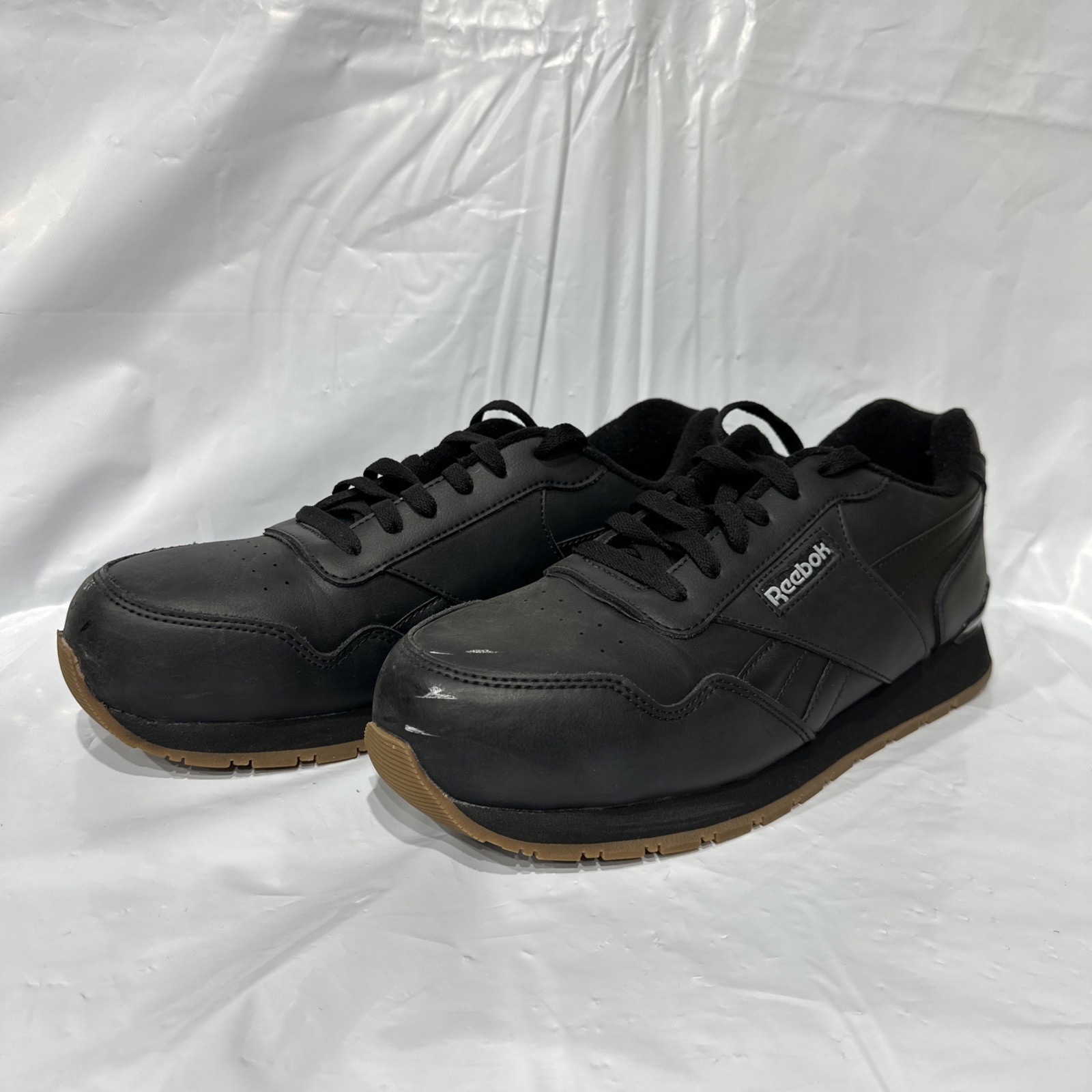 Reebok Harman RB983 Women’s Size 12W Wide Black Composite Toe Work Shoes EBS1335