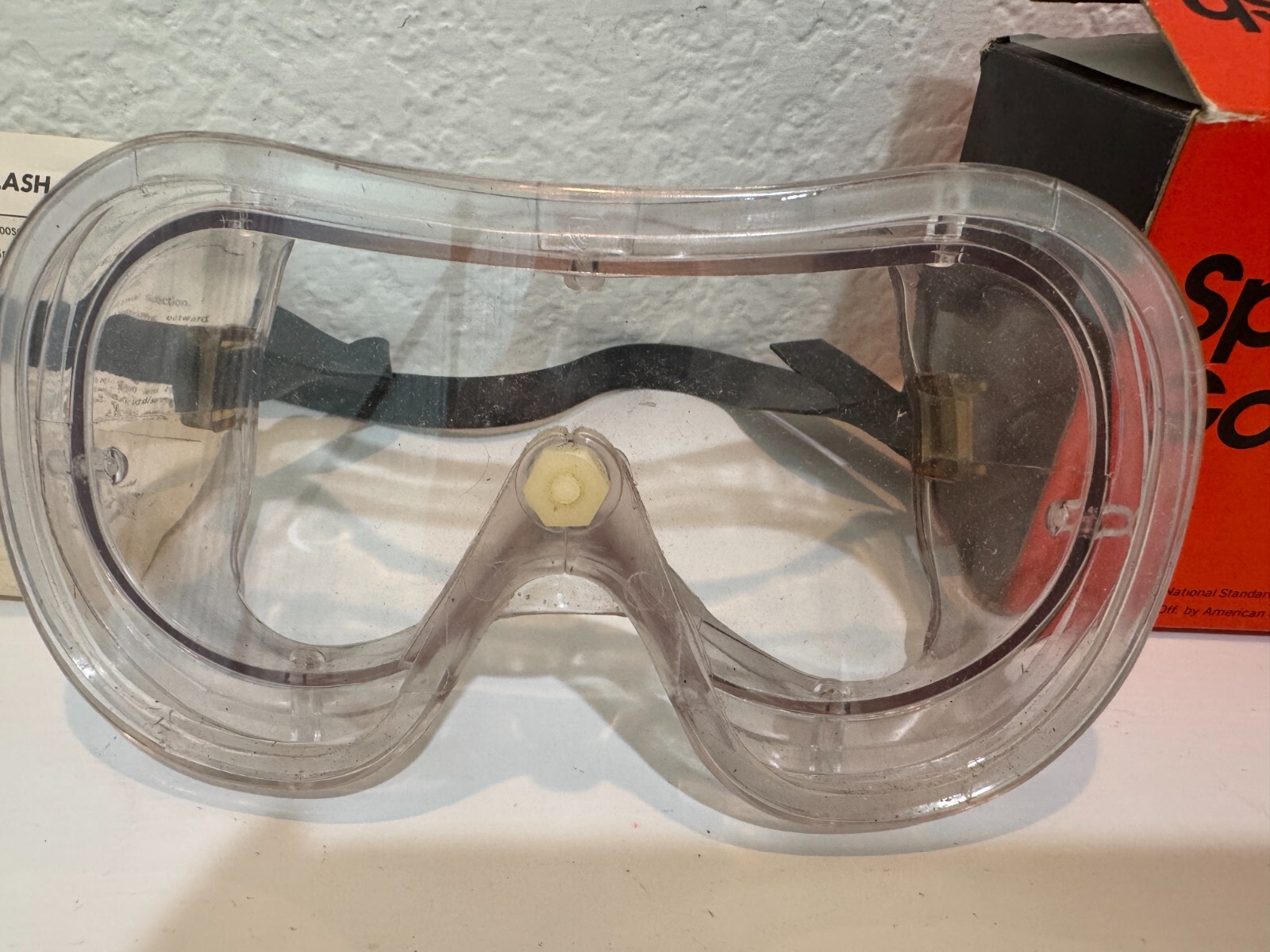 Vintage AO Splash Goggle + Box – American Optical Safety Goggles
