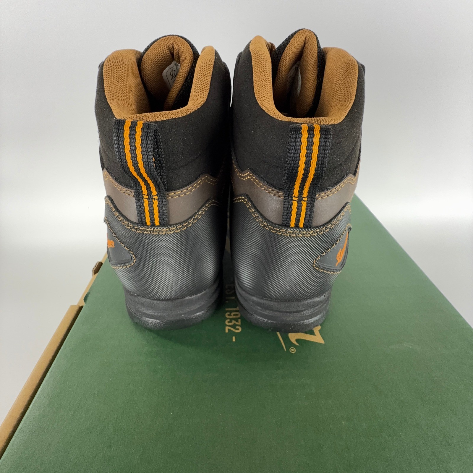 Danner Vicious 4.5″ Brown Orange Work Boots 13858 Mens 12 EE Gore-Tex Vibram NIB
