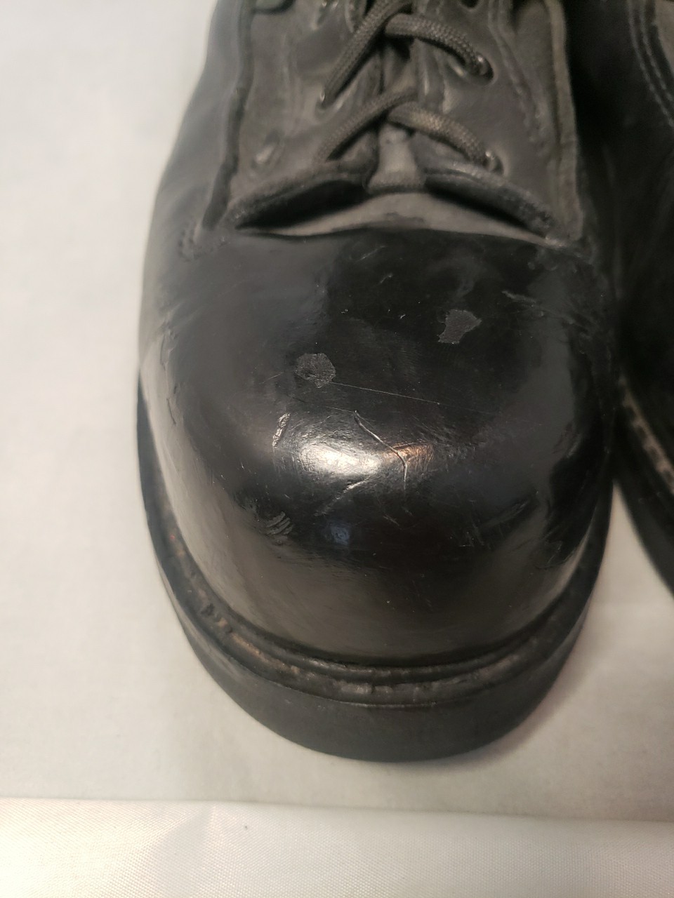 Bates Work Boots Steel Toe Military Men’s Size 9.5R Blk Leather Vibram Gore-Tex