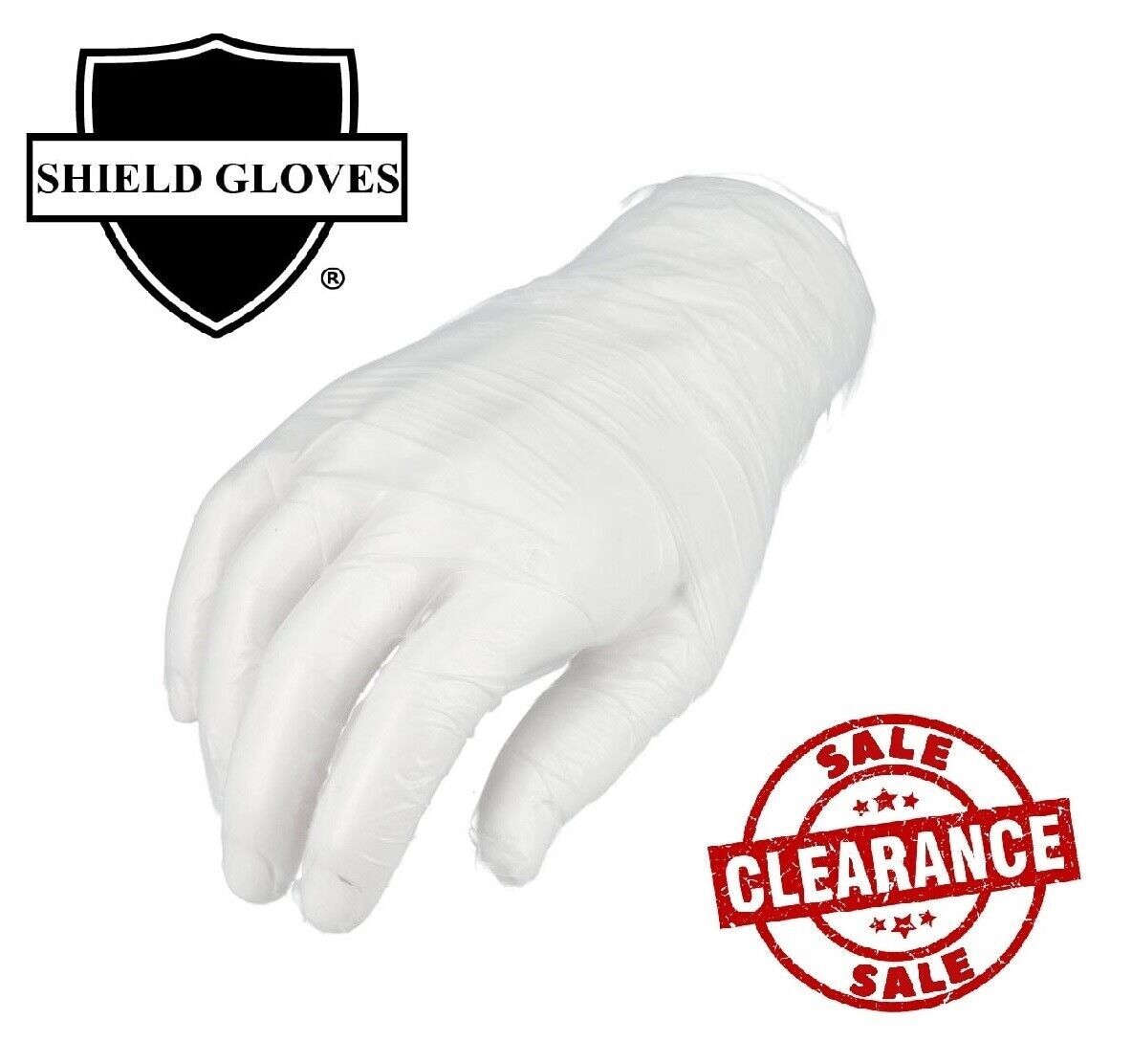 Powder-Free Vinyl Disposable Medical Exam Gloves -XL-Clear – 5 Mi-1000 pcs