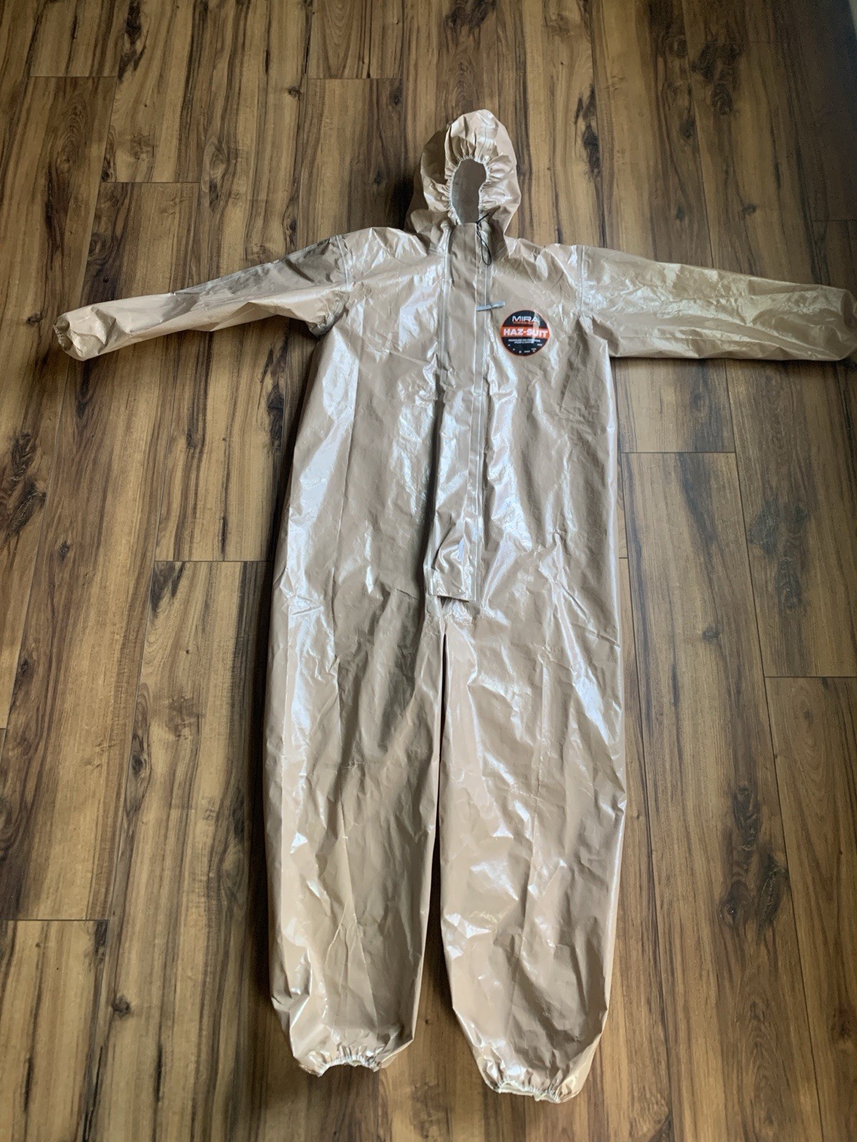 MIRA Safety Suit Disposable Protective Coverall with Hood and Elastic Cuff