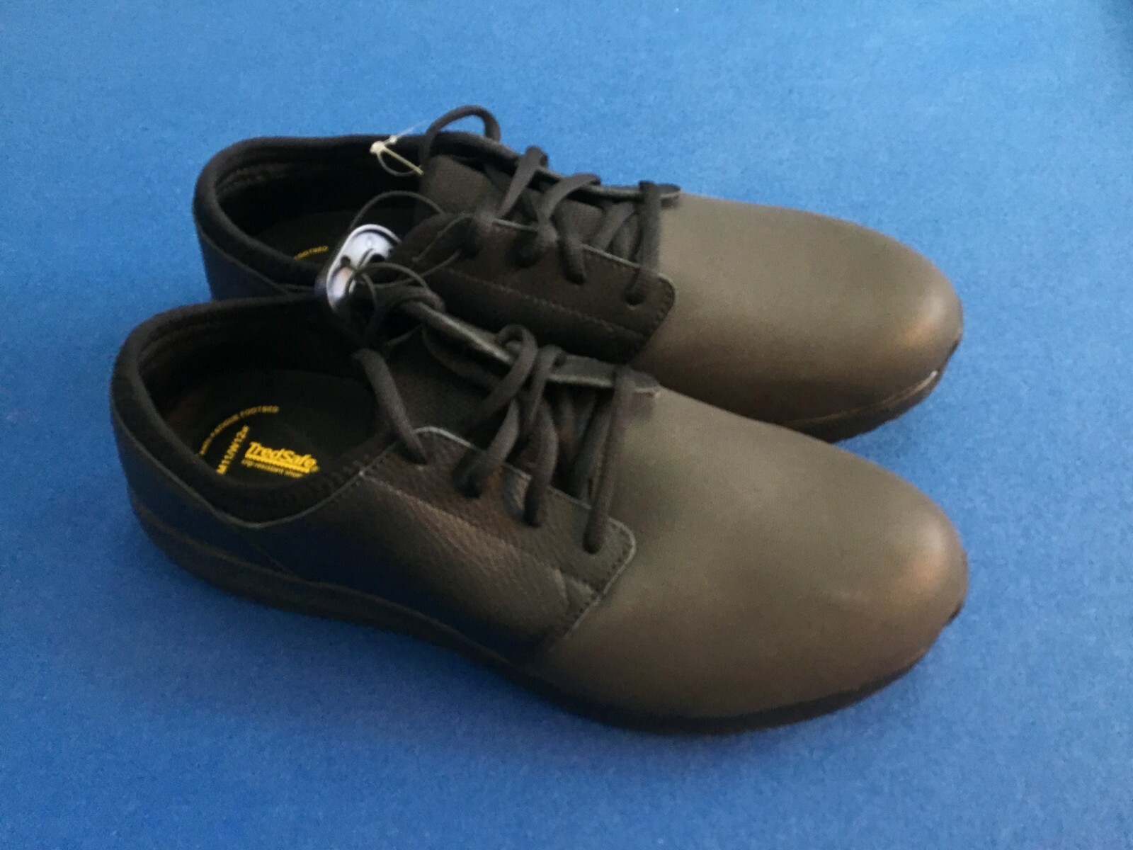 TredSafe Engage occupational shoes,slip resistant, anti-fatigue, leather, black