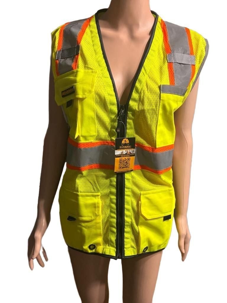 KwikSafety BIG KAHUNA Class 2 Type R High Visibility Reflective Safety Vest