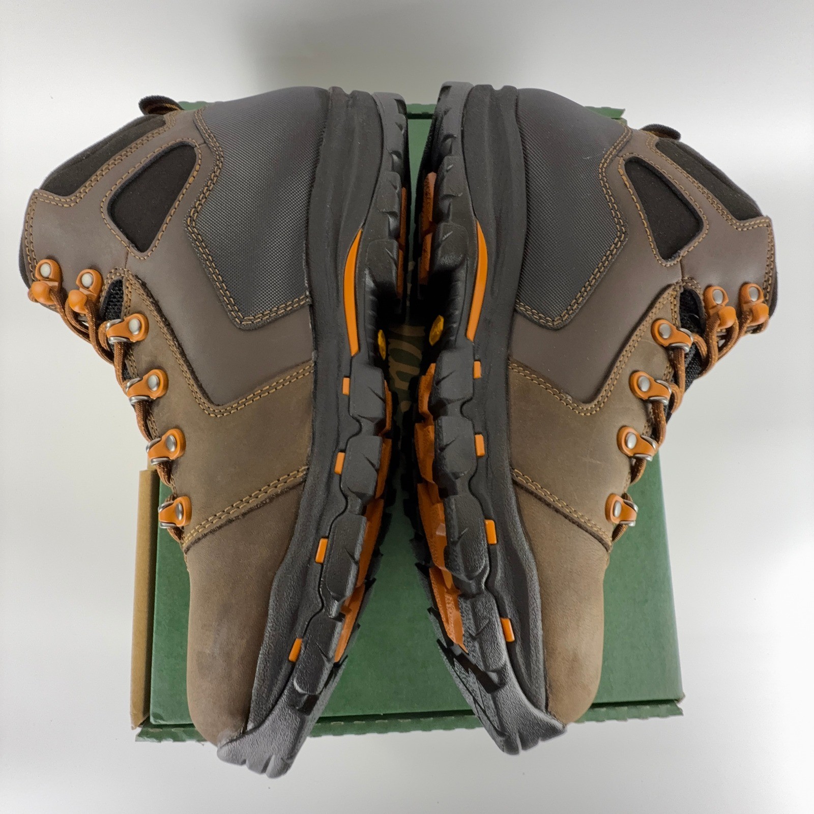 Danner Vicious 4.5″ Brown Orange Work Boots 13858 Mens 12 EE Gore-Tex Vibram NIB