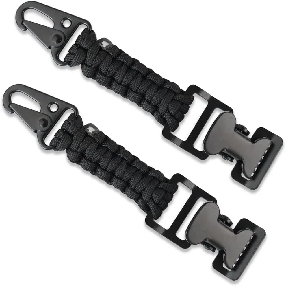 2PCS Tactical Glove Clip Holder Anti-Slip Nylon Work Glove Holder Clip, for Tact