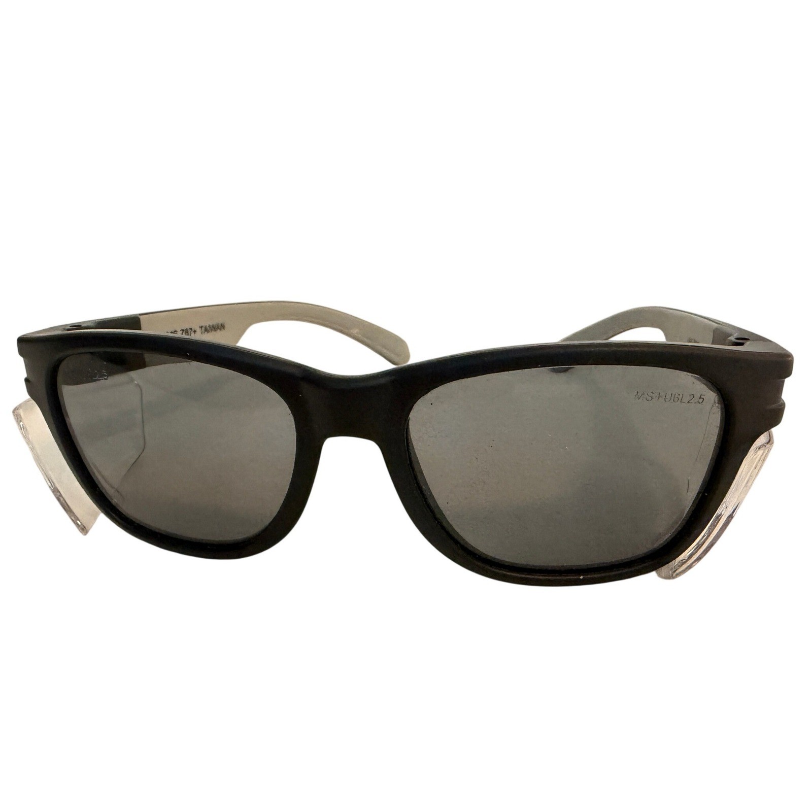 Magid MS Z87+ Safety Glasses Matte Black Wayfarer Style with Side Shields
