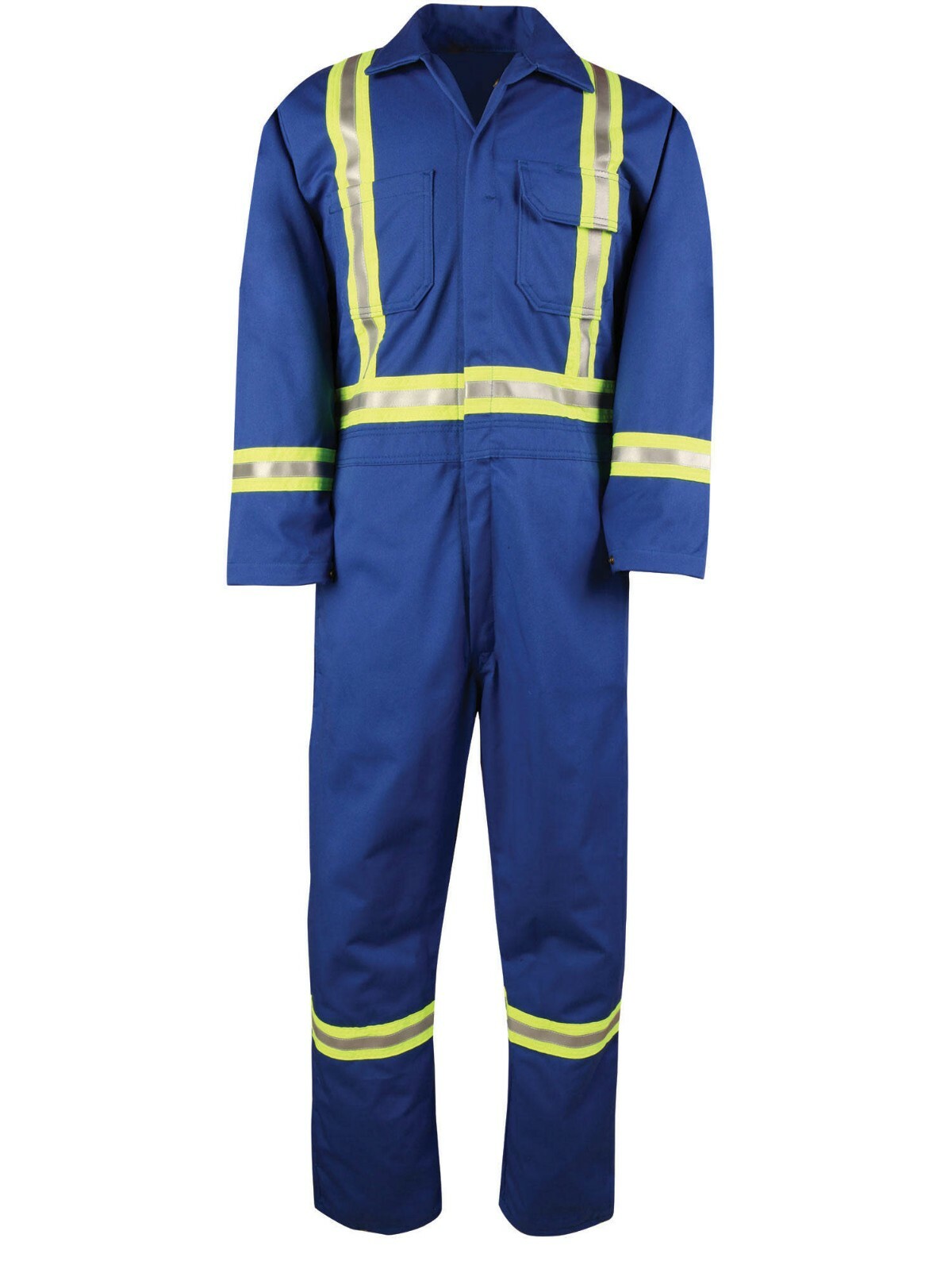 Mens Work Coveralls Royal Blue PPE High VIS ***Size 44 Regular ** Medium