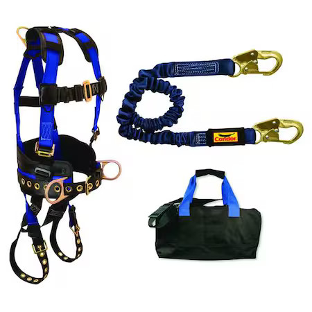 Condor 53Rg06 Fall Protection Kit, Size: L/Xl