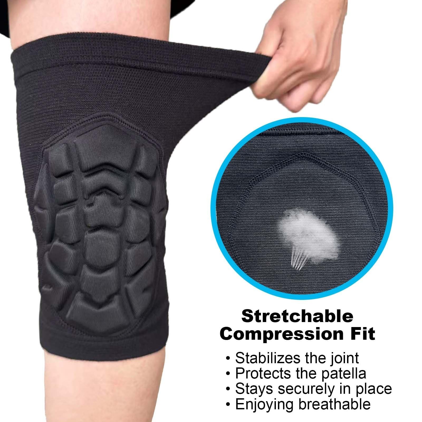 Volleyball Knee Pads for Youth & Adult Sports, Soft Knee Sleeves for Soccer, …