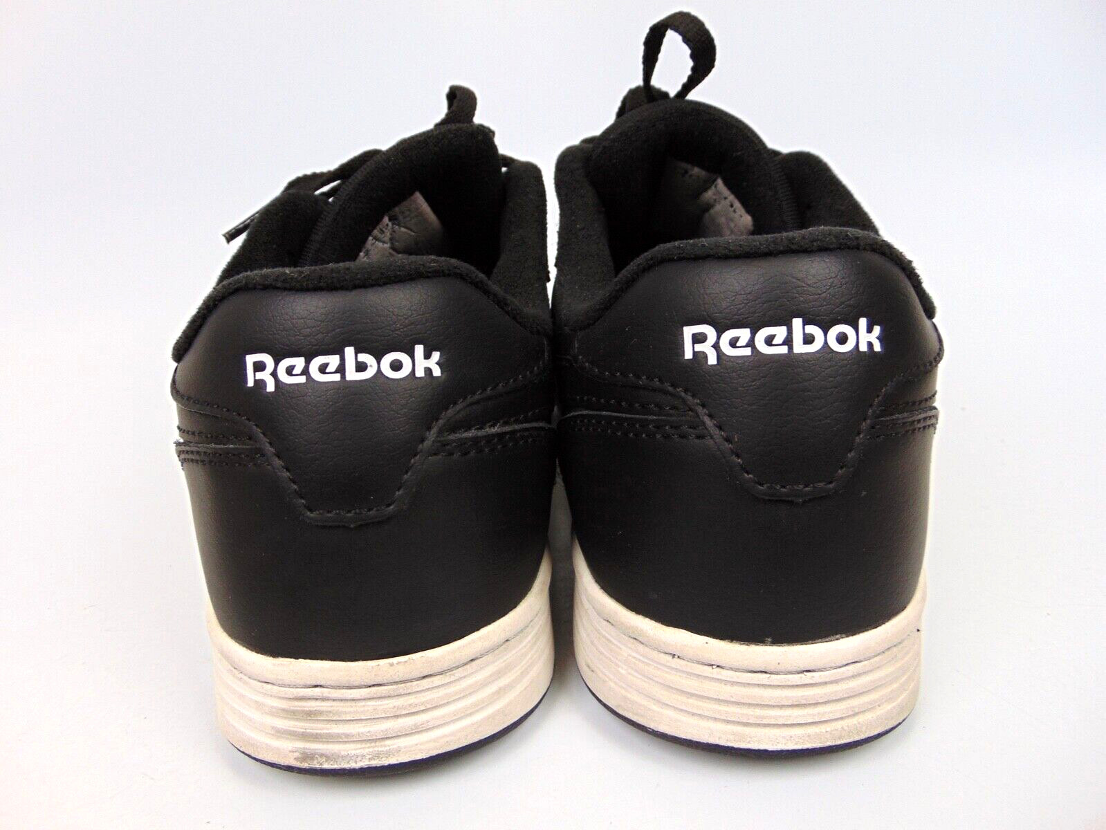 Reebok Work Club Memt EH Comp Toe Work Sneaker Women Size 9.5 WIDE Black Leather