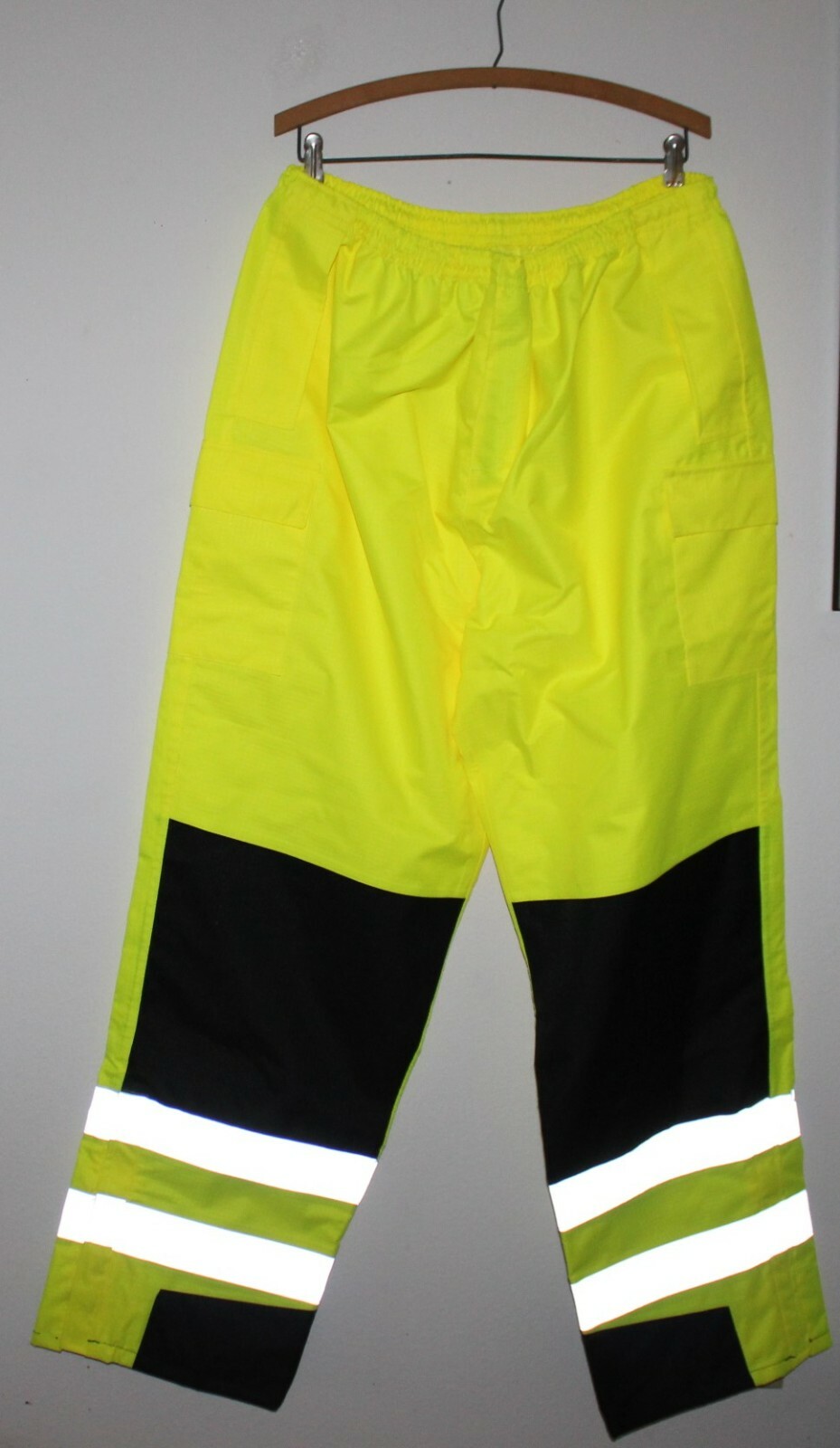 PIP 318-1771 High Visibility Yellow Pants Rio Stop Class E ANSI 107-2015 Sz. XL