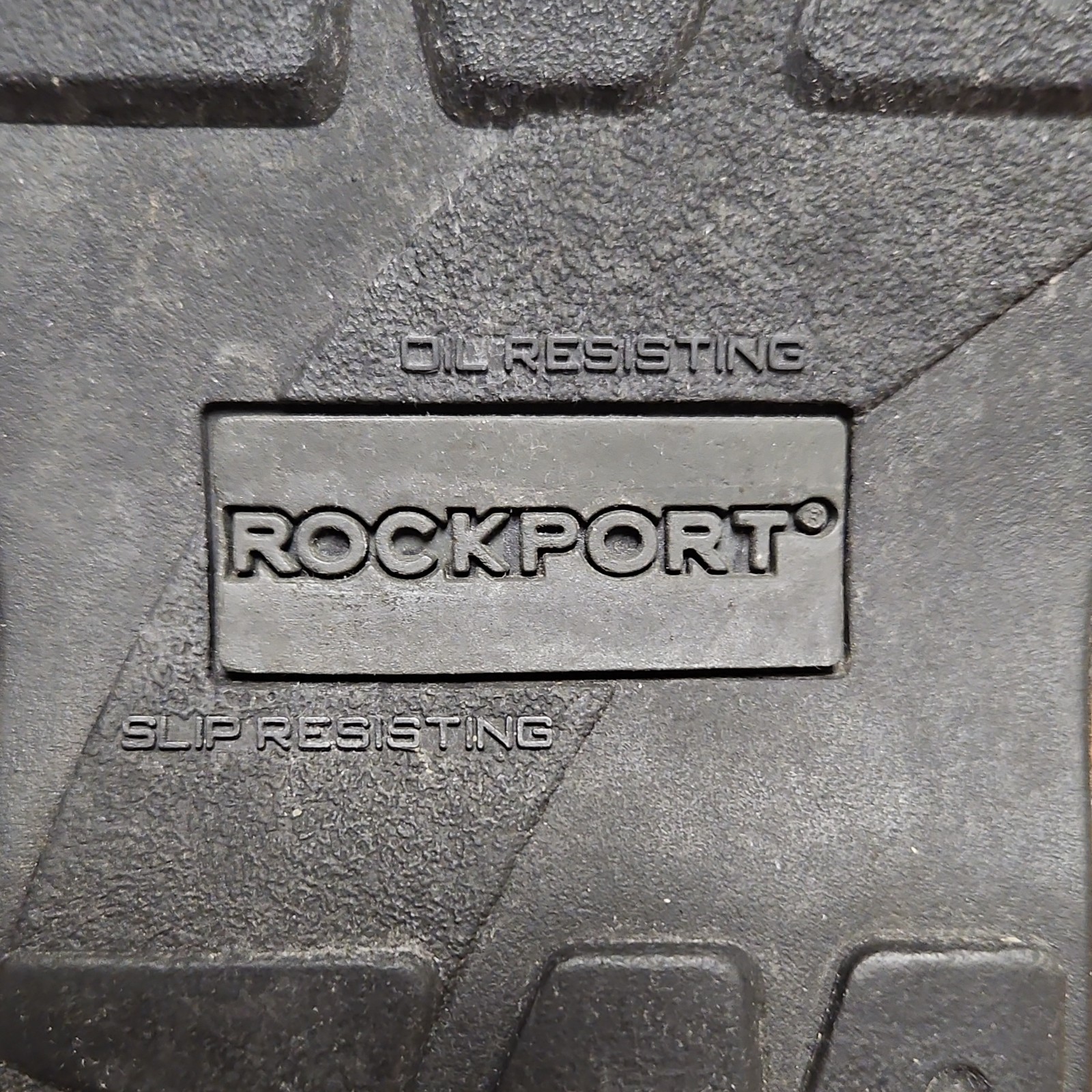 Rockport Works RK6761 Men’s 11.5 Black Oxford Steel-Toe Shoes