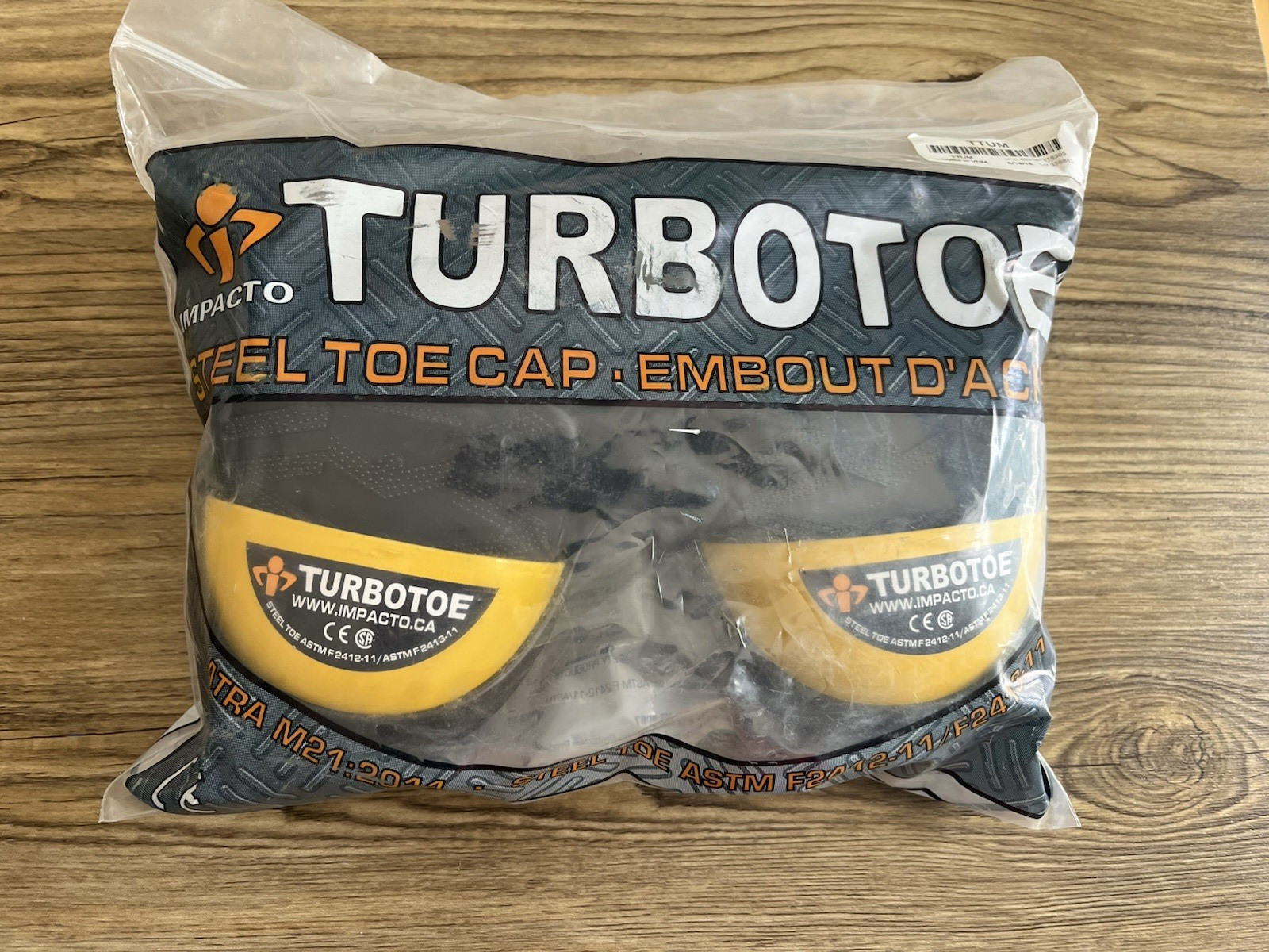 Impacto Turbotoe Steel toe Cap Overshoe Medium Mens 8-9 Womens 10-11 US