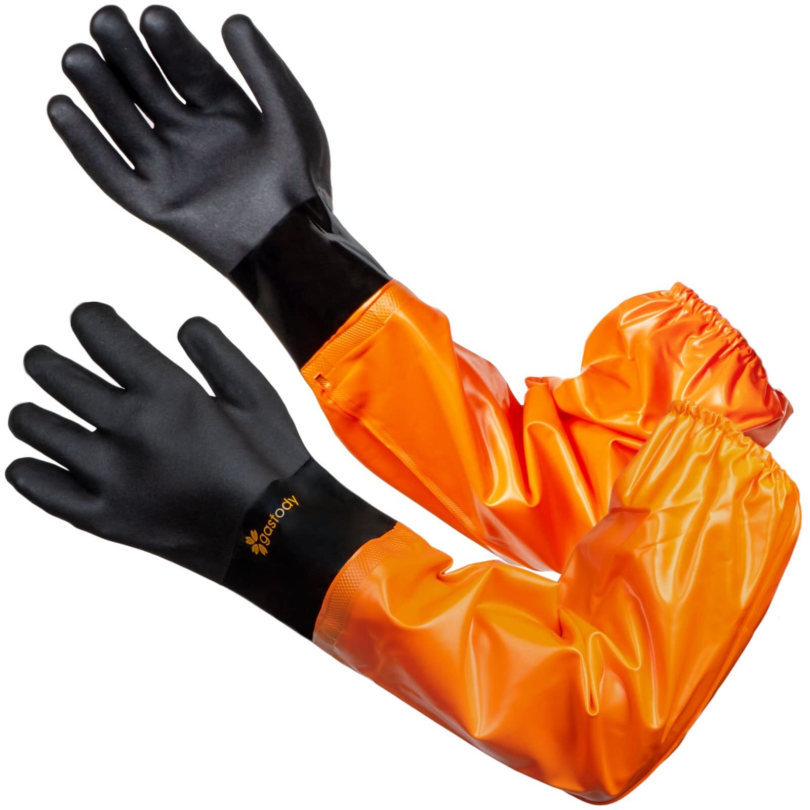 Chemical Resistant Gloves Reusableheavy Duty Safety Work Glovesresist Acidoilalk