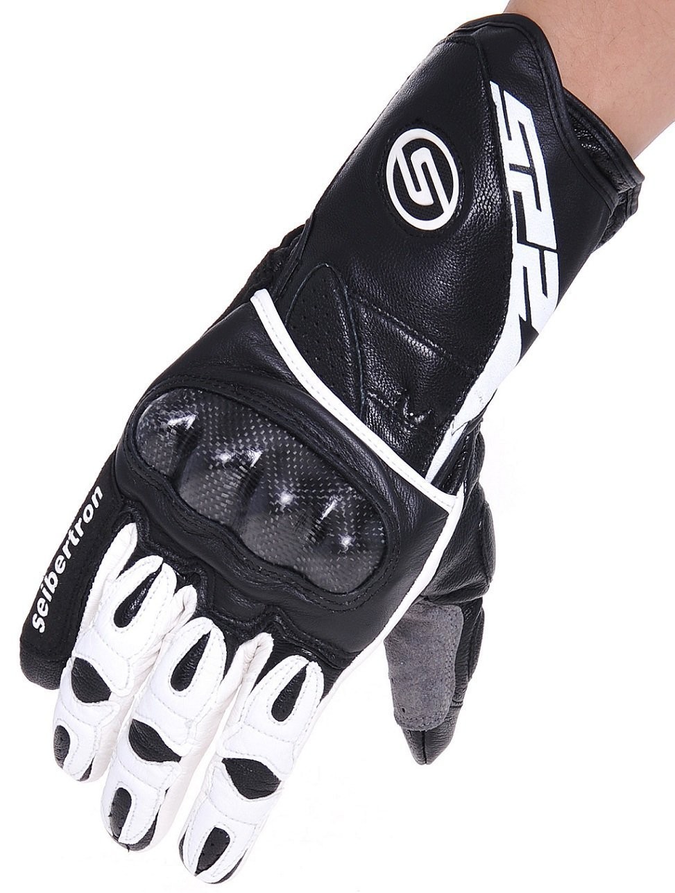 SP2 SP-2 ADULT On-Road Street Racing Motorcycle Gloves Genuine Leather Gloves