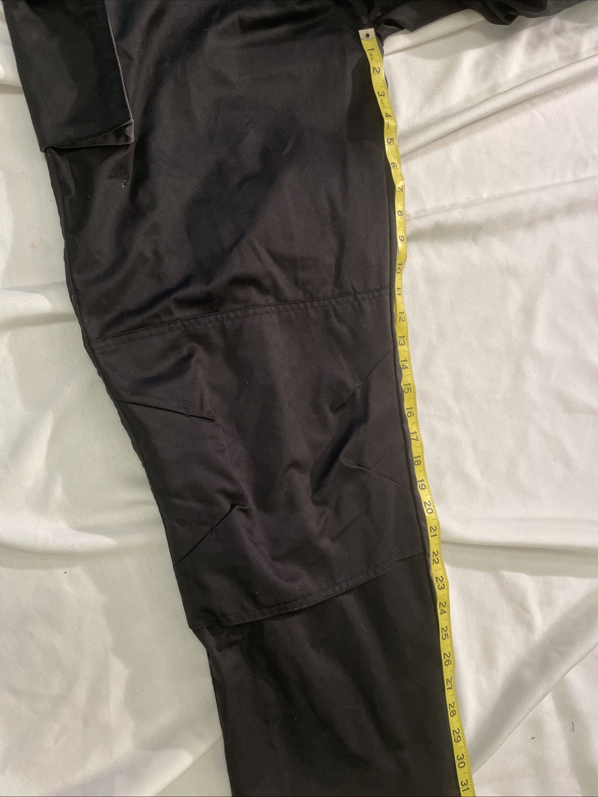 Men Black Coverall Boilersuit Construction Industrial Work Wear Jumpsuit NEW 3XL