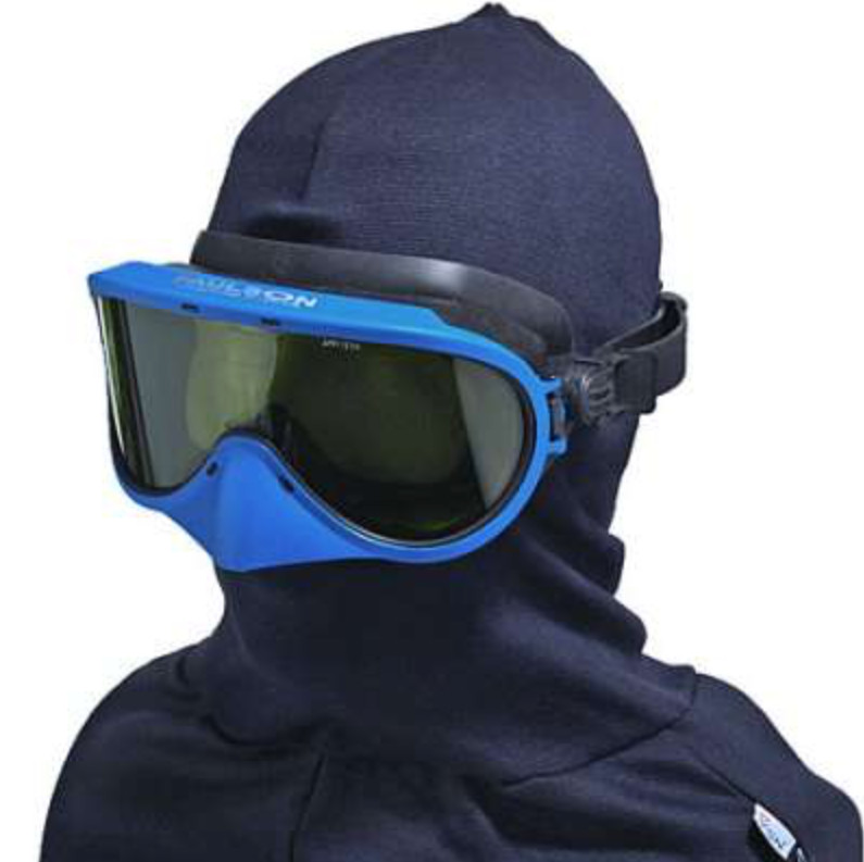 NSA LOW ENERGY ARC GOGGLE & HOOD COMBO KIT, 12 CAL SYSTEM, NSAKITHP12GGL