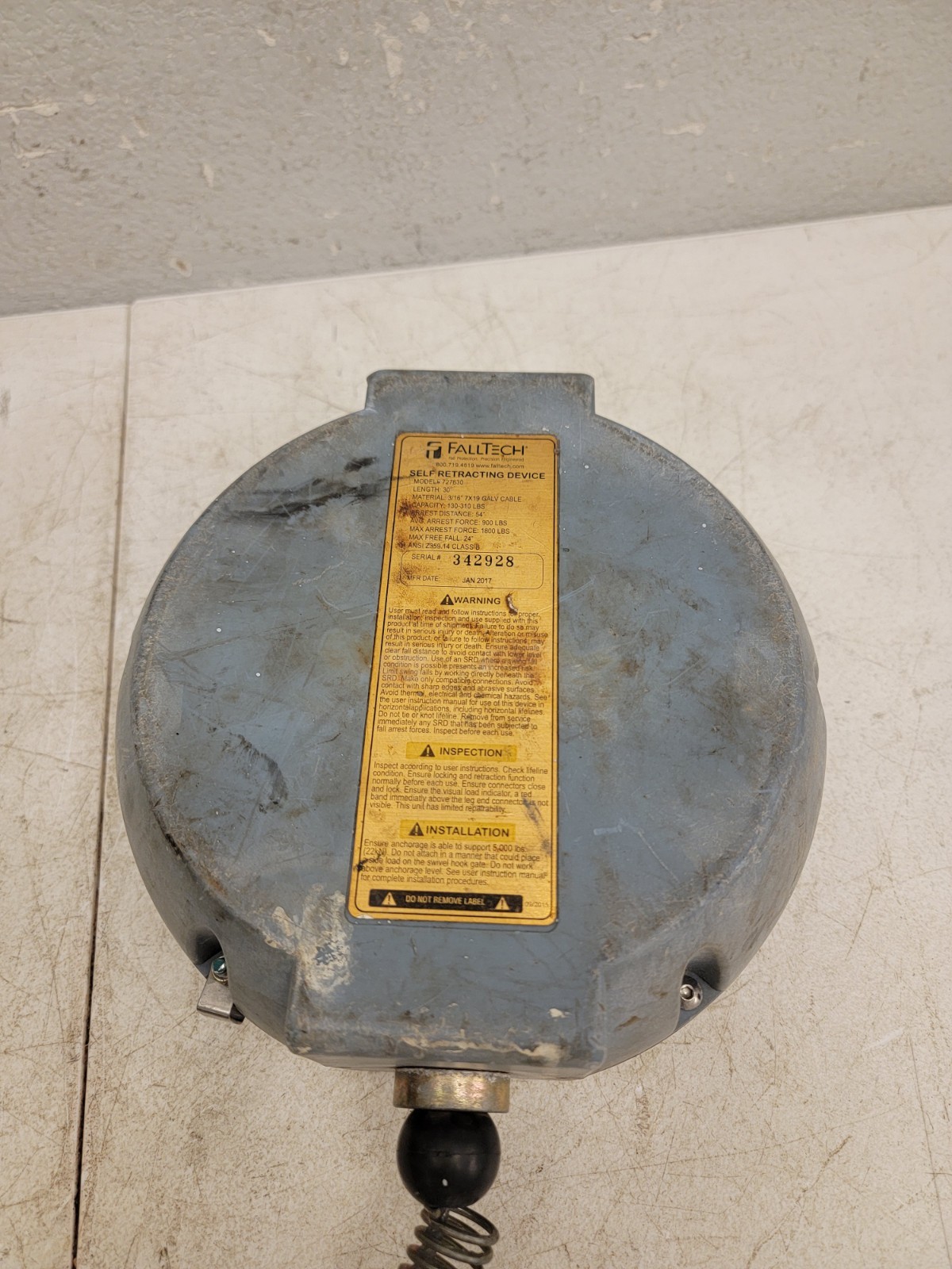 Falltech 727630 30′ Self Retracting Lifeline 👁