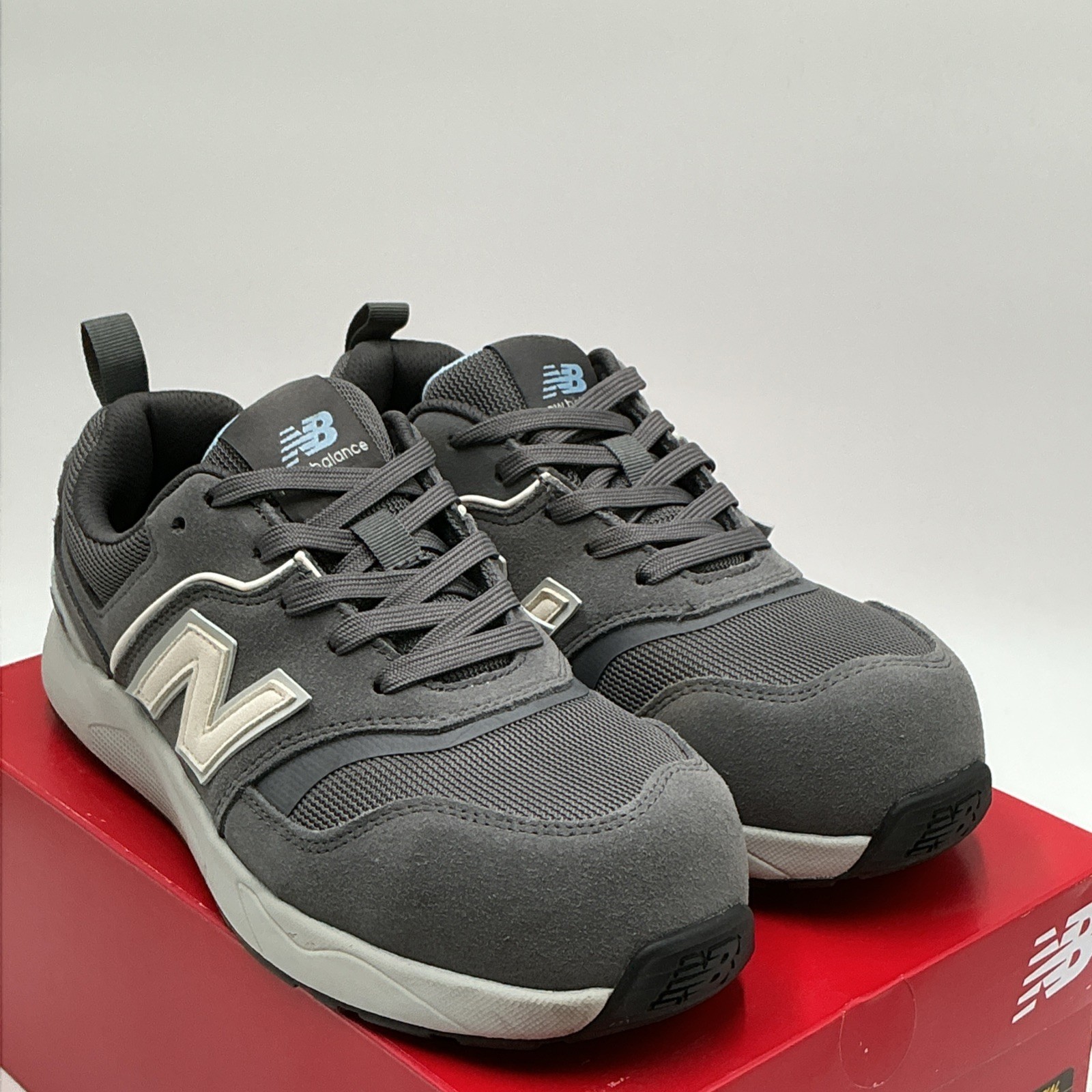 New Balance Elite Lite WUELEHM2 Women’s 9.5 B Gray Comp Toe Work Shoes Ebay4265
