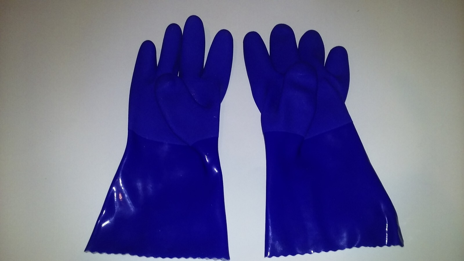 Work Gloves PVC Lanon 806S LARGE Seamless Cotton Liner 1 Pair NEW