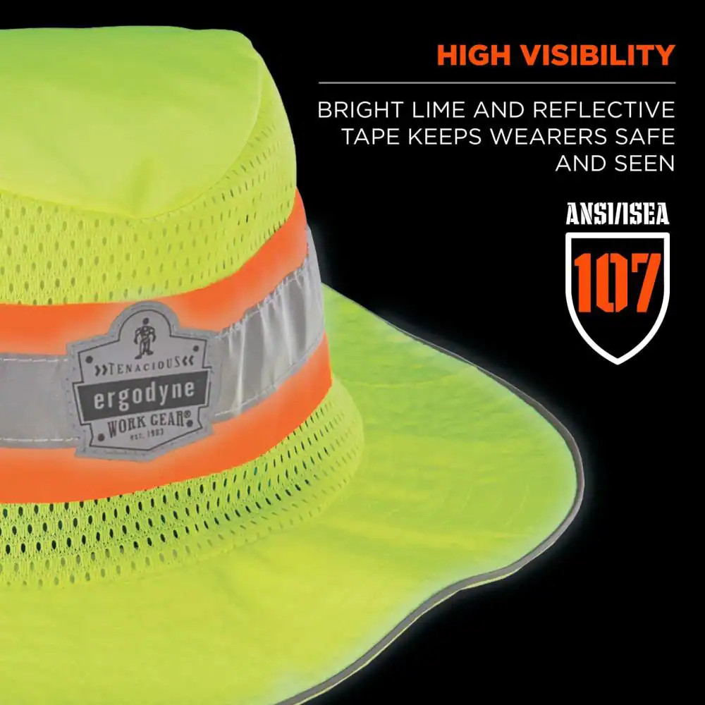 Glowear 2XL/3XL Hi-Vis Lime Green Ranger Hat