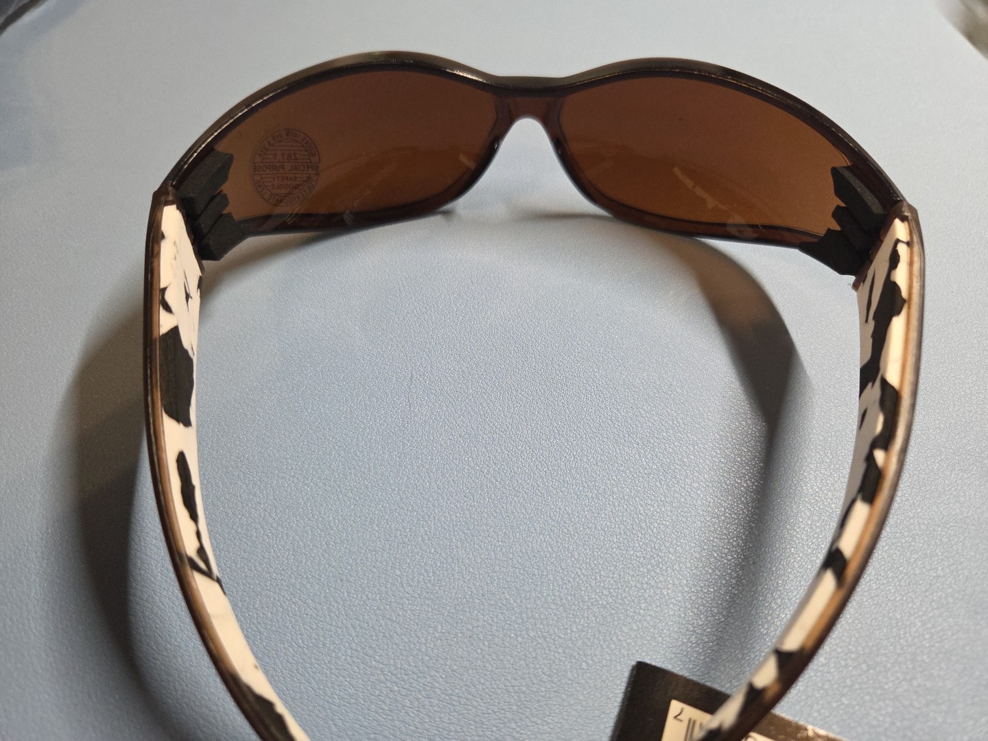 Bomber Brand G-Bomb Floating Safety Glasses Amber New With Tag