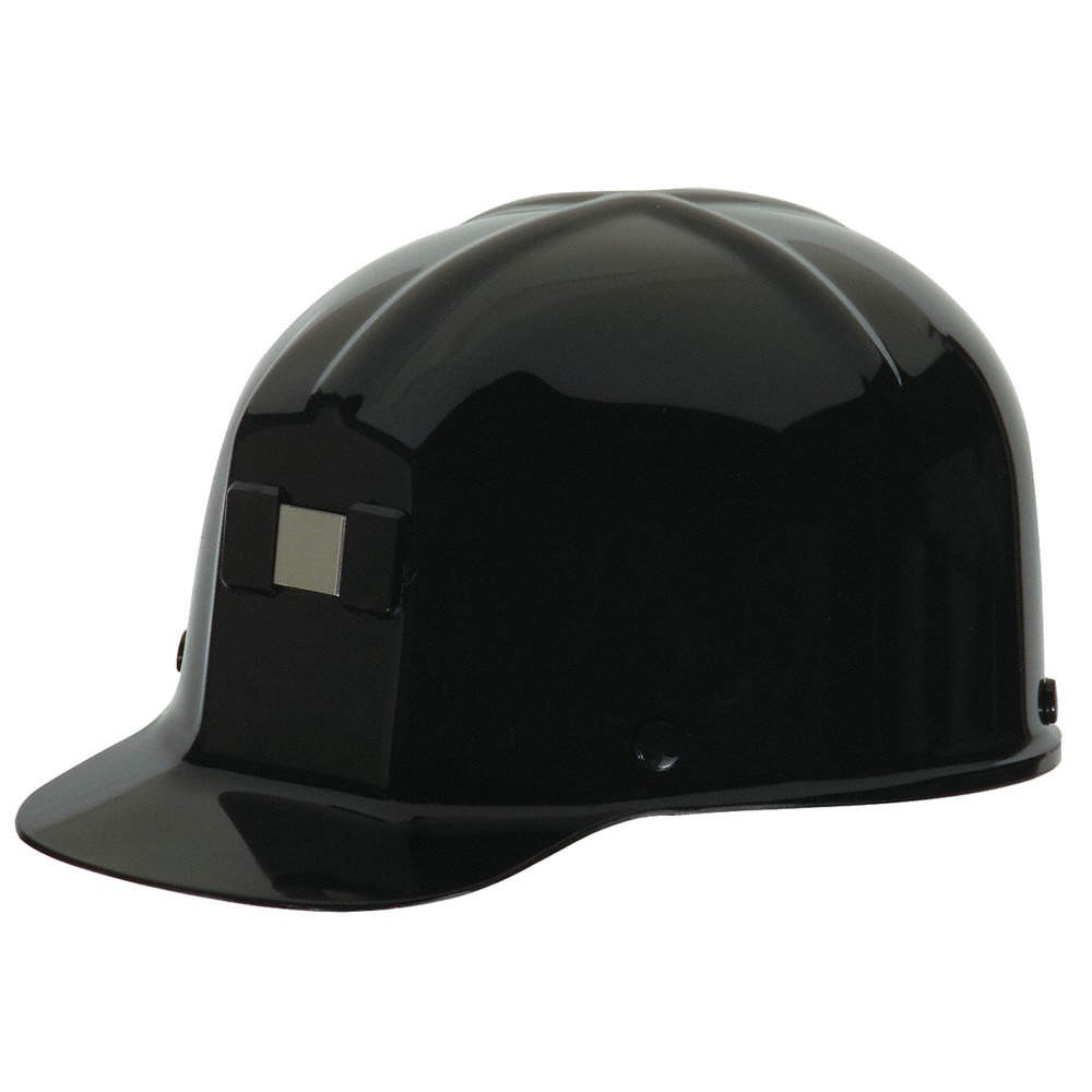 MSA 82769 Hard Hat,Type 1, Class G,Staz-On,Black 10D944