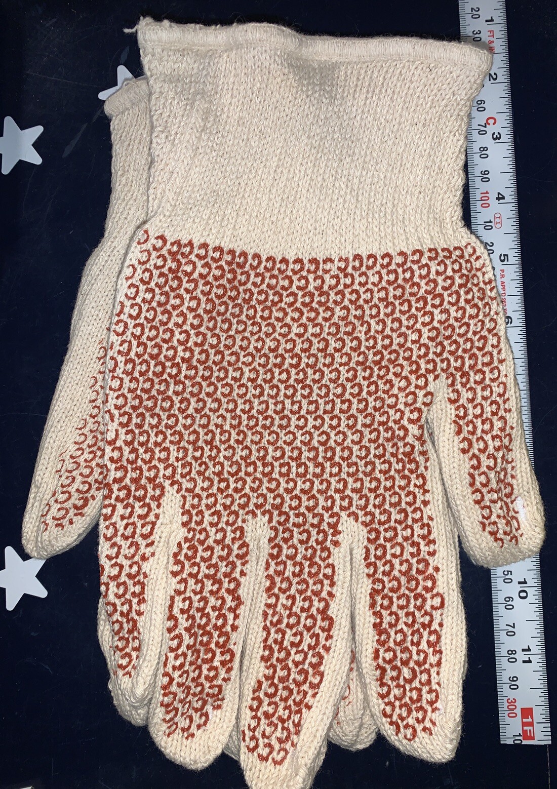 Knit Gloves: XL/10 Glove Hand Protection Hot Mill – 480 Degree Max Heat 1 PAIR