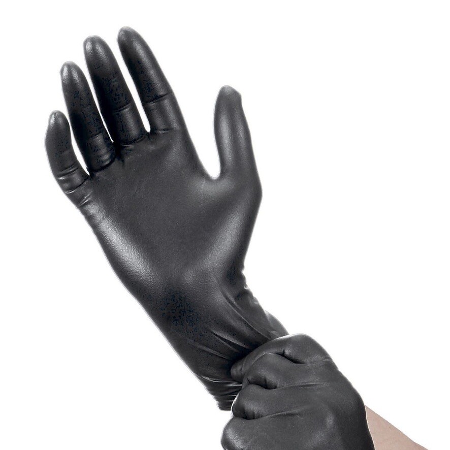 9 MIL Nitrile Gloves STRONG Extreme Heavy Duty Powder Free M Medium New Boxed