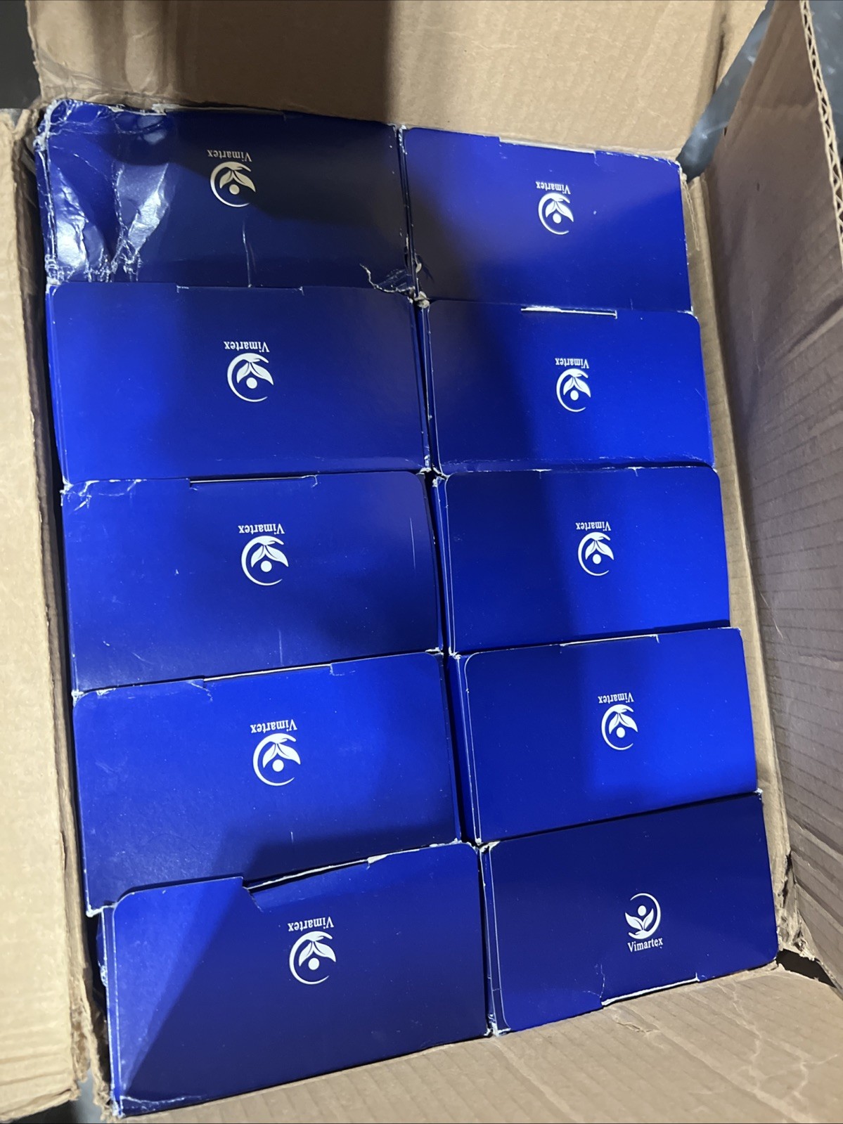 Vimartex Clear Nitrile Exam Gloves Powder/Latex Free 10Boxes Of 100 Pairs LARGE