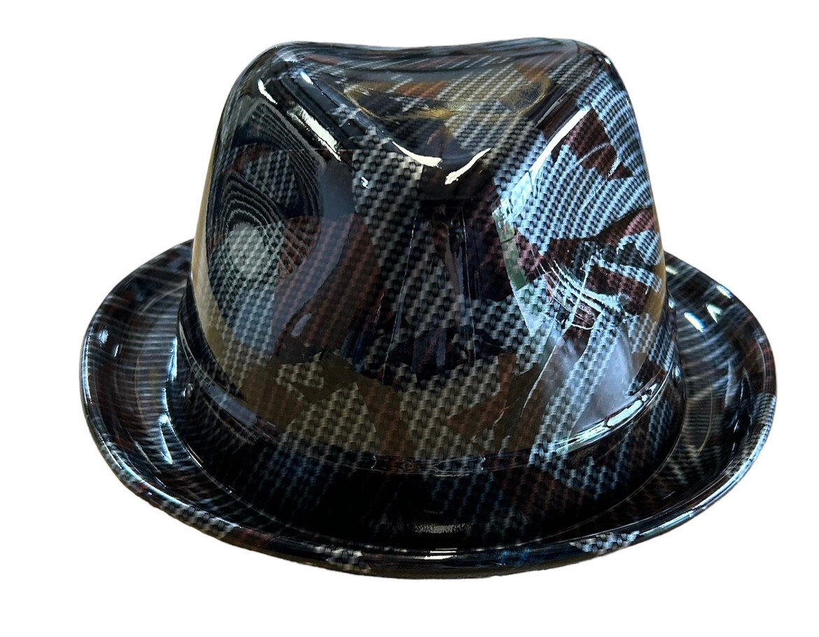 Custom HydroDipped Carbon Fiber Am Flags Fedora Mikes ProLid novelty helmet