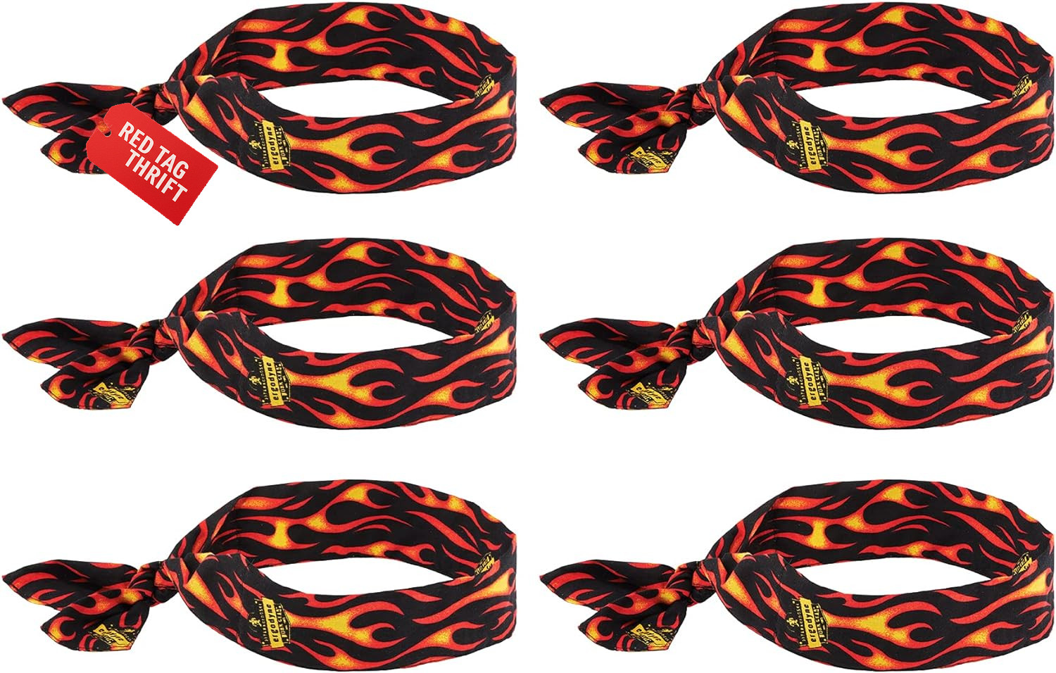 Chill Its 6700 Cooling Bandana, Evaporative Polymer Crystals for Cooling Relief