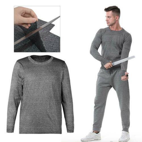 Level 5 Cut Resistant Safety Clothing Anti-Slash Stab Protect Round Neck Shirt